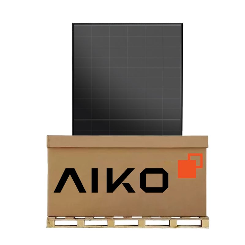 AIKO Neostar Pro 3S+ 480 W Glas-Glas Full Black Solarmodul – Palette mit 36 Modulen (17,28 kWp)