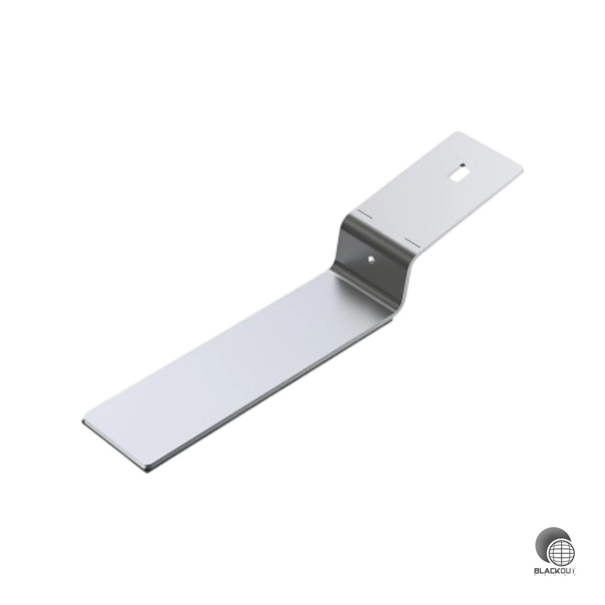 Stabiler Anfangsfuß für die Aerocompact S10-Aufständerung auf Flachdächern mit fest vormontierten Bautenschutzmatten – für eine schnelle und dachschonende Installation.