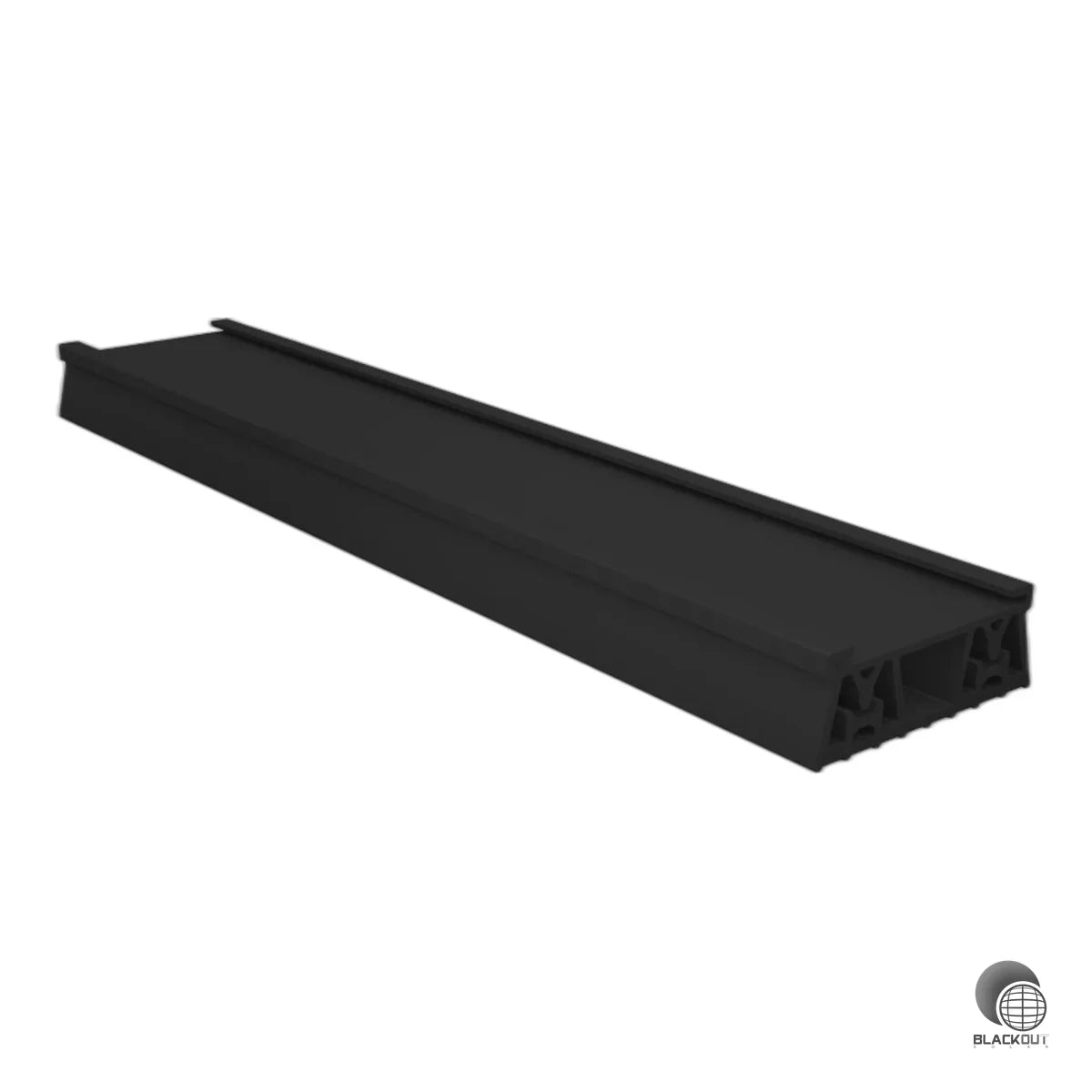 Schubweiches EPDM-Auflagepad zur Entkopplung der Systemkräfte und zum Schutz der Dachhaut. Passend für die K2 BasicRail 22.