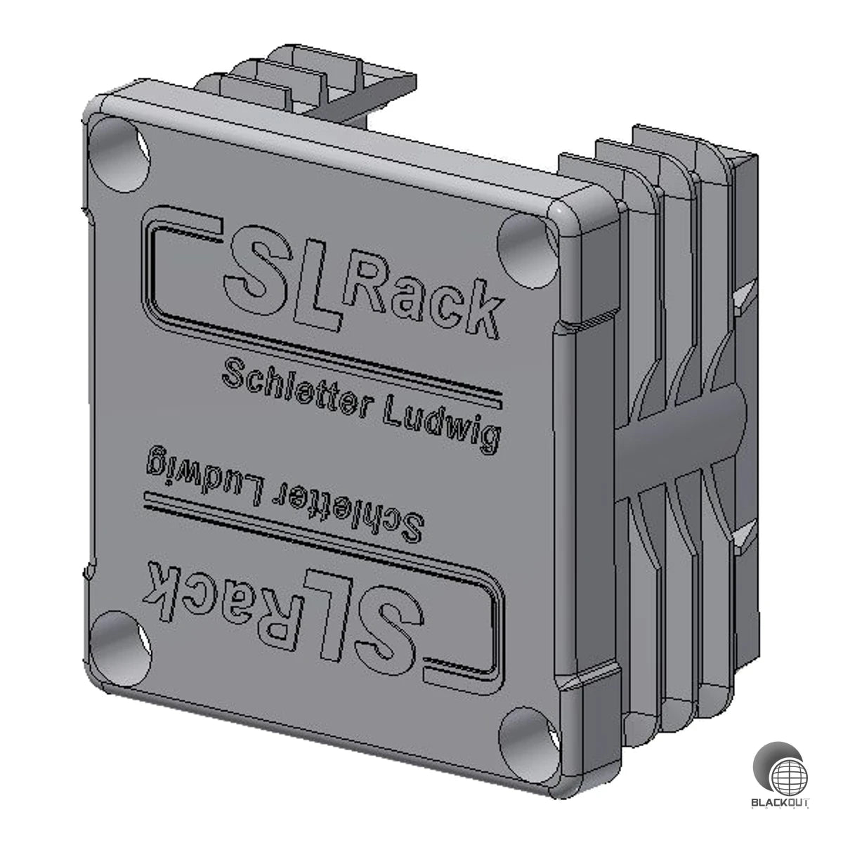 Schützt offene Profilenden von SL Rack Montageprofilen mit 40 x 40 mm Querschnitt vor Schmutz und Witterungseinflüssen — für einen sauberen, professionellen Abschluss.