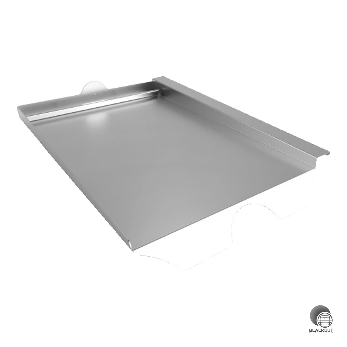 Der Aluminium-Blechersatzziegel ersetzt vollständig einen Dachziegel und bildet die stabile Grundlage für die PV-Montage auf Braas Frankfurter Pfanne — speziell für Gebiete mit hohen Schneelasten ausgelegt.