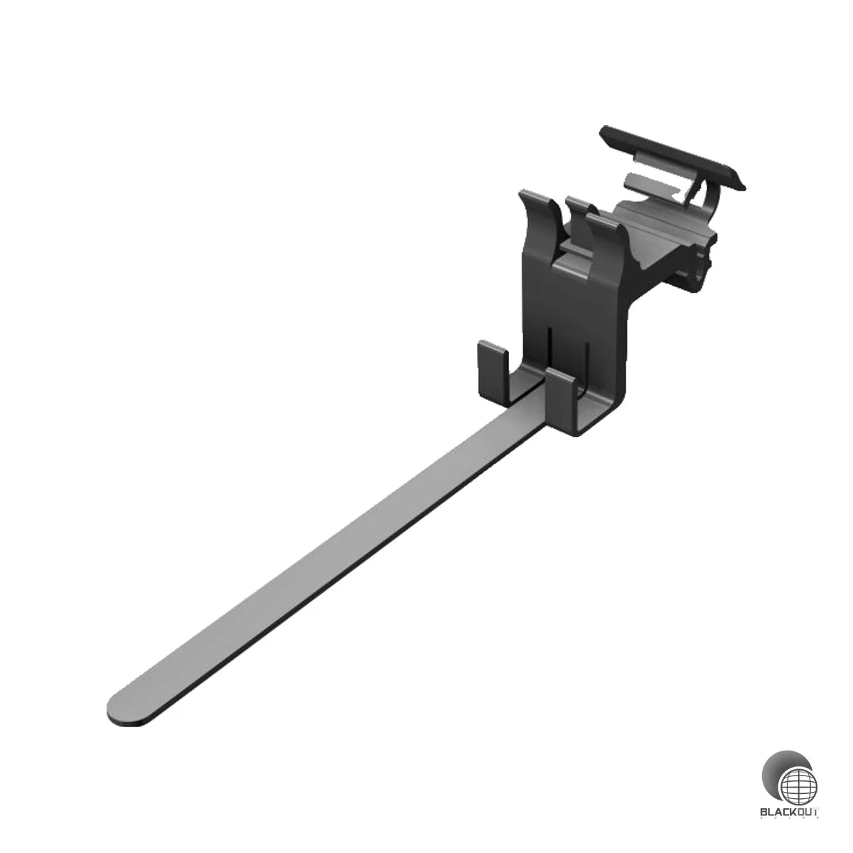 Der SL Rack Kabelclip RAIL sorgt für eine saubere, stabile Kabelführung auf dem Dach – schnell montiert, beschädigungsfrei demontierbar und kompatibel mit allen gängigen Montageschienen mit 8-mm-Nut.