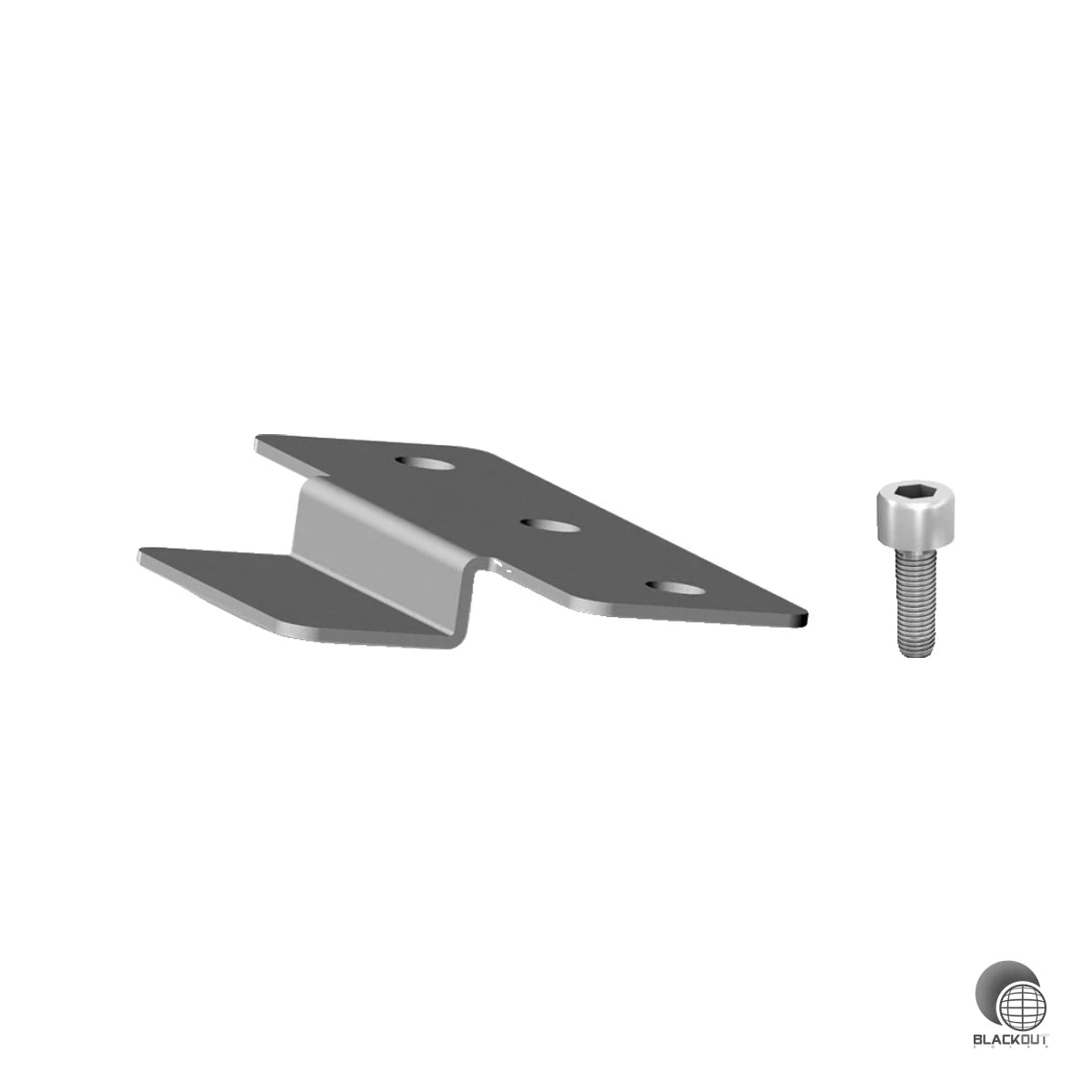 Das K2 Systems StairPlate Set ermöglicht die saubere, dachschonendeHalterung von Leistungsoptimierern und Micro-Invertern direkt an K2 Montageschienen – ganz ohne Verschraubung auf dem Dach.