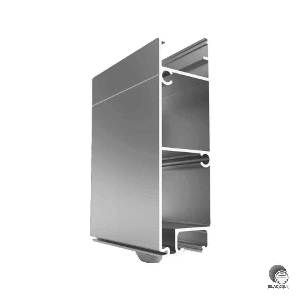 Flexibles Erhöhungsprofil für das Schletter FixGrid Pro System — wahlweise aufsteckbar oder eindrehbar, für präzise Modulwinkel-Einstellung.