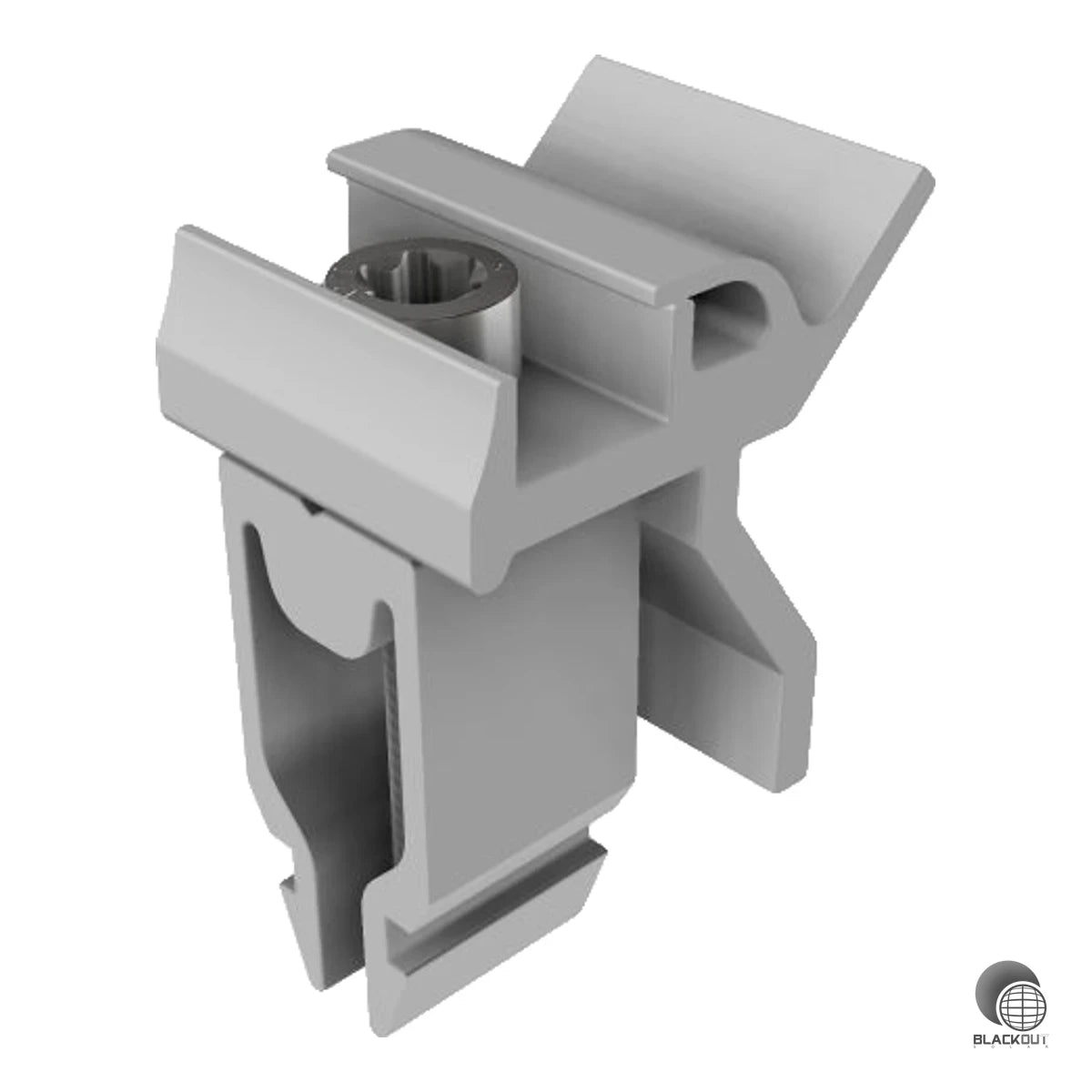 Die FLA Universalklemme von SL Rack ermöglicht die sichere Befestigung von Aufständerungen, Winkeln und Windschottblechen an allen SL Rack Flachdach-Systemen – mit nur einem Werkzeug von oben verschraubbar.