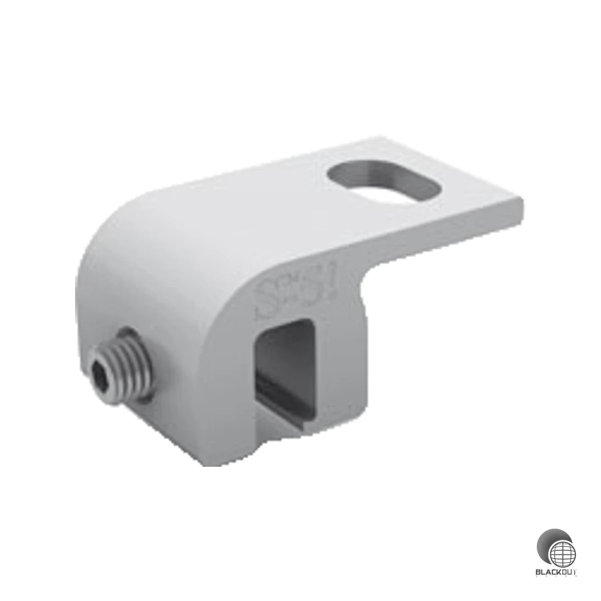 Die S-5! Doppelstehfalzklemme von K2 Systems verbindet die K2 SolidRail sicher und dachdurchdringungsfrei mit Blechfalzdächern im Doppelstehfalz-System.