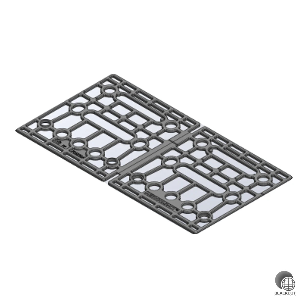 Präziser Höhenausgleich unter der PV-Grundplatte: Die XDP Distanzplatte von Aerocompact gleicht Lattenhöhenunterschiede bei der Dachhaken-Montage aus – flexibel in zwei Dicken einsetzbar (2,5 mm oder 5,0 mm).