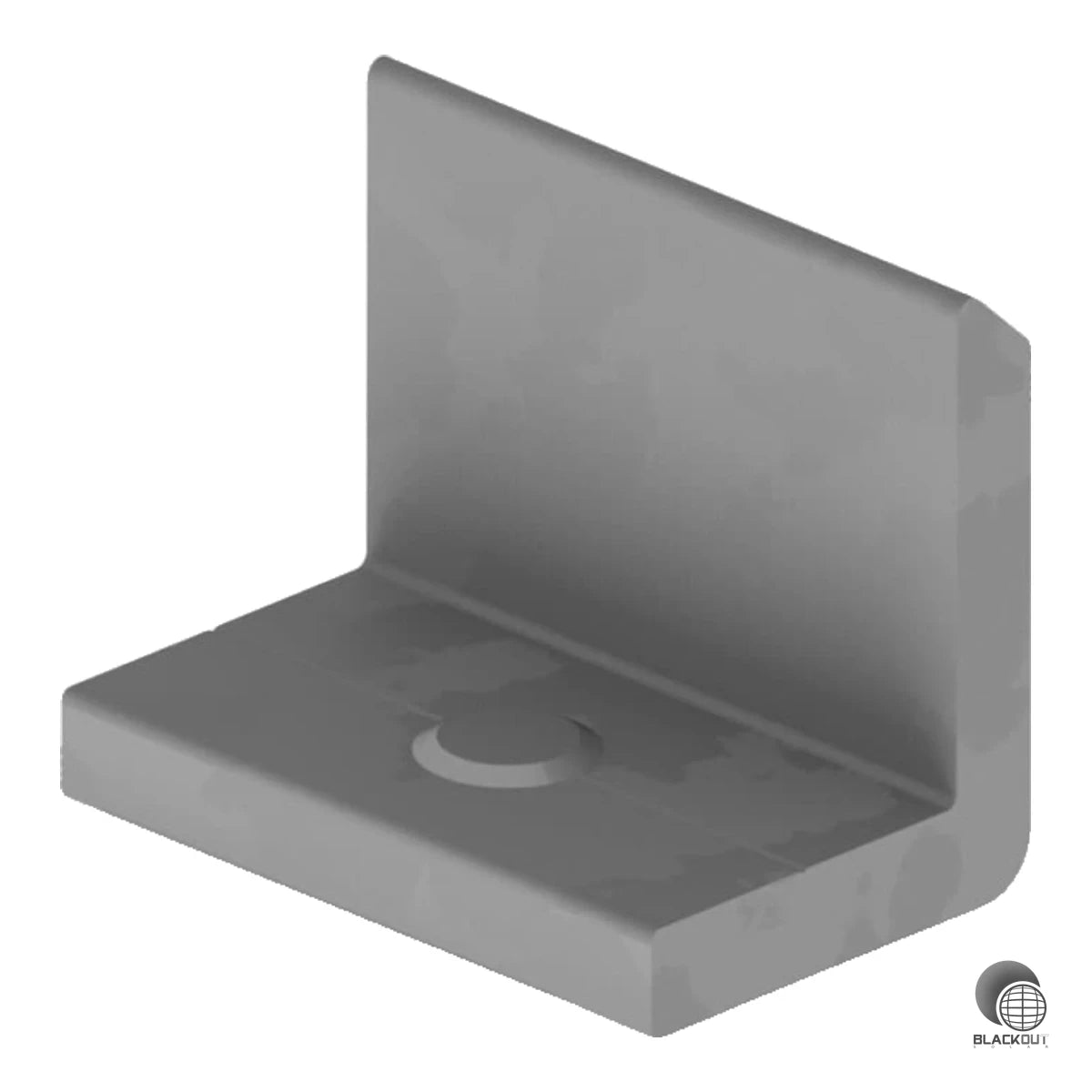 Endwinkel zum sicheren Abschluss der K2 InsertionRail – inklusive Gewindestifte M8×6 aus Edelstahl A2, montagefertig aus Aluminium EN AW 6063 T66.
