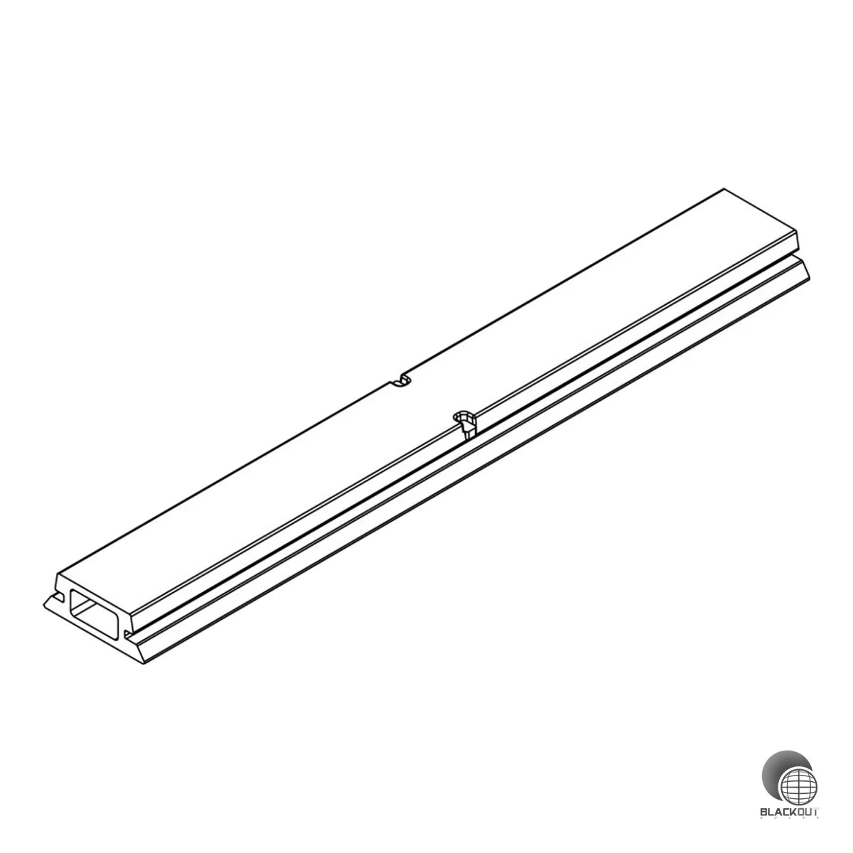 K2 InsertionRail 2.0 RailConnector schwarz
