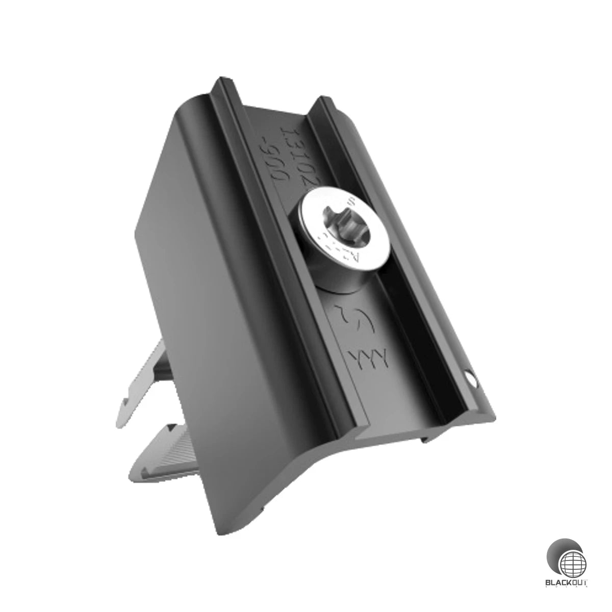 Die Schletter RapidPro Endklemme in Schwarz ist die Weiterentwicklung der bewährten Rapid16-Klemme und sichert Solarmodule zuverlässig an Schienensystemen — mit integriertem Erdungspin und passendem Befestigungsmaterial.