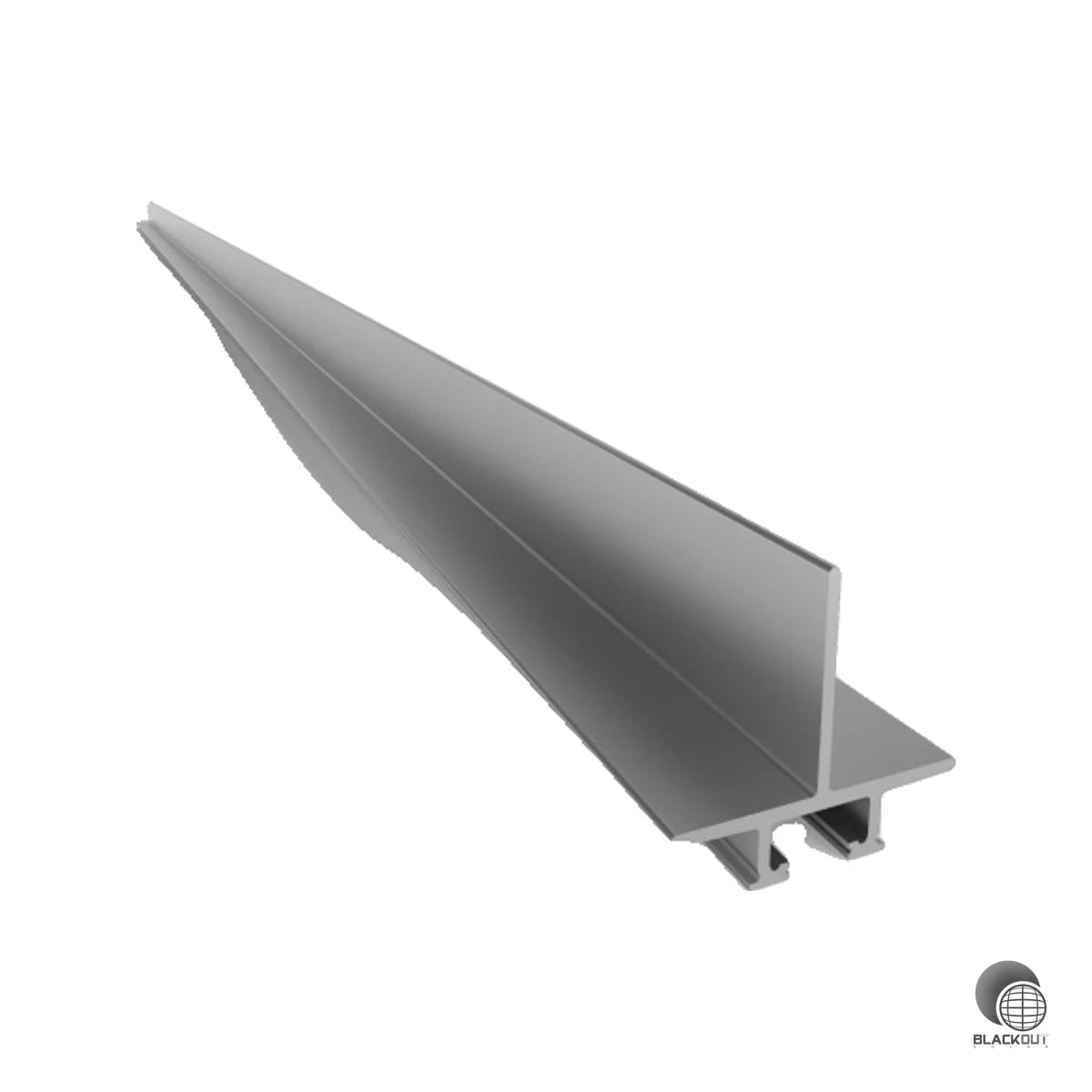 Ballastprofil zur sicheren Aufnahme von Ballastierungen im Schletter FixGrid Pro System — passgenau und stabil für ballastierte Flachdach-PV-Anlagen.