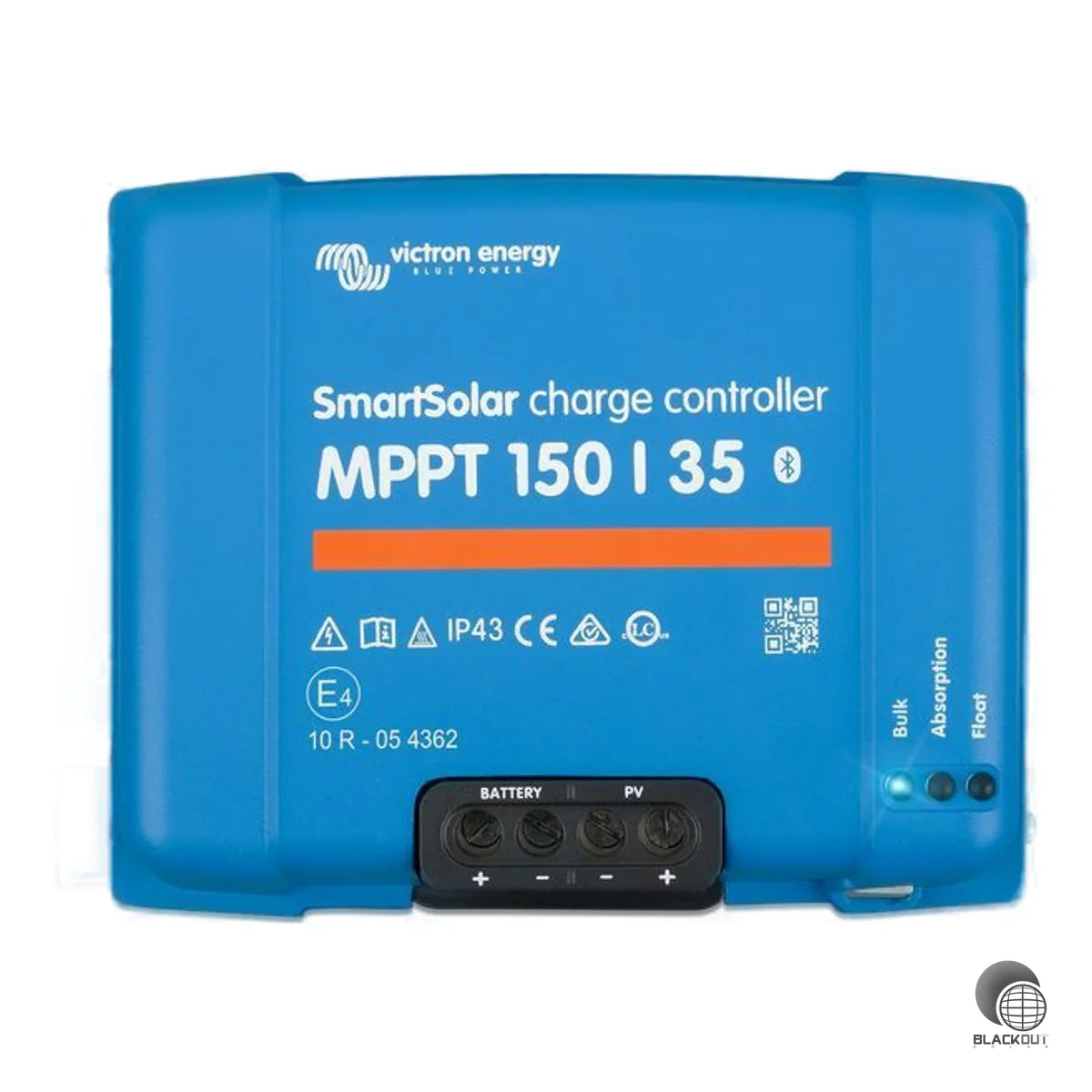 MPPT-Solarladeregler mit 35 A Nennladestrom, integriertem Bluetooth und bis zu 150 V PV-Leerspannung für 12/24/48-V-Batteriesysteme. Maximaler Wirkungsgrad von 98 % bei lüfterlosem Betrieb.