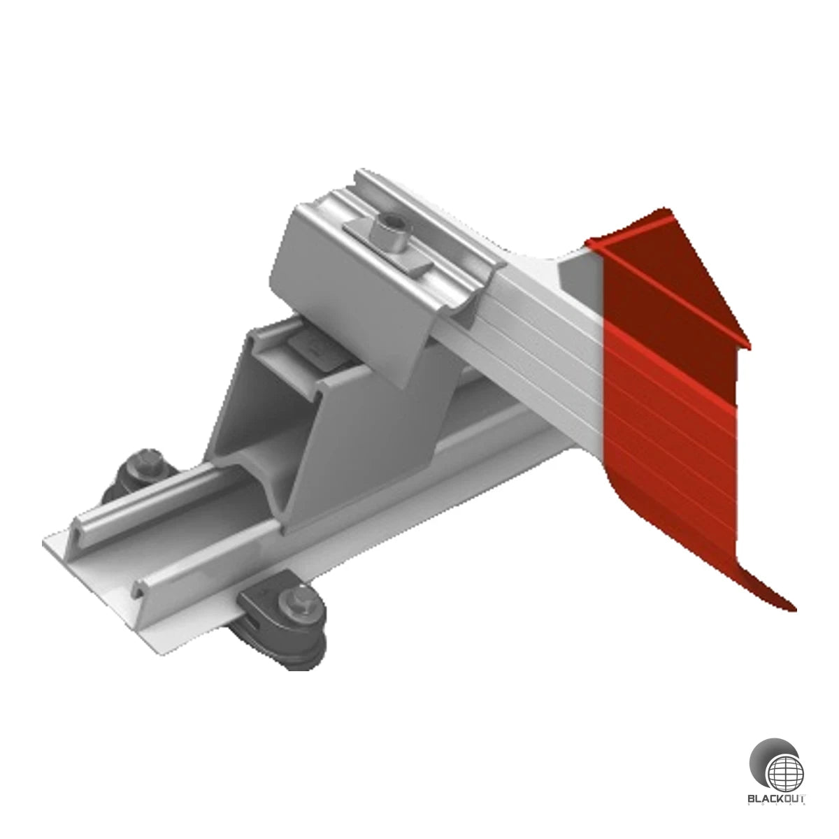 K2 RailUp Set Modulerhöhung für Trapezblechdach
