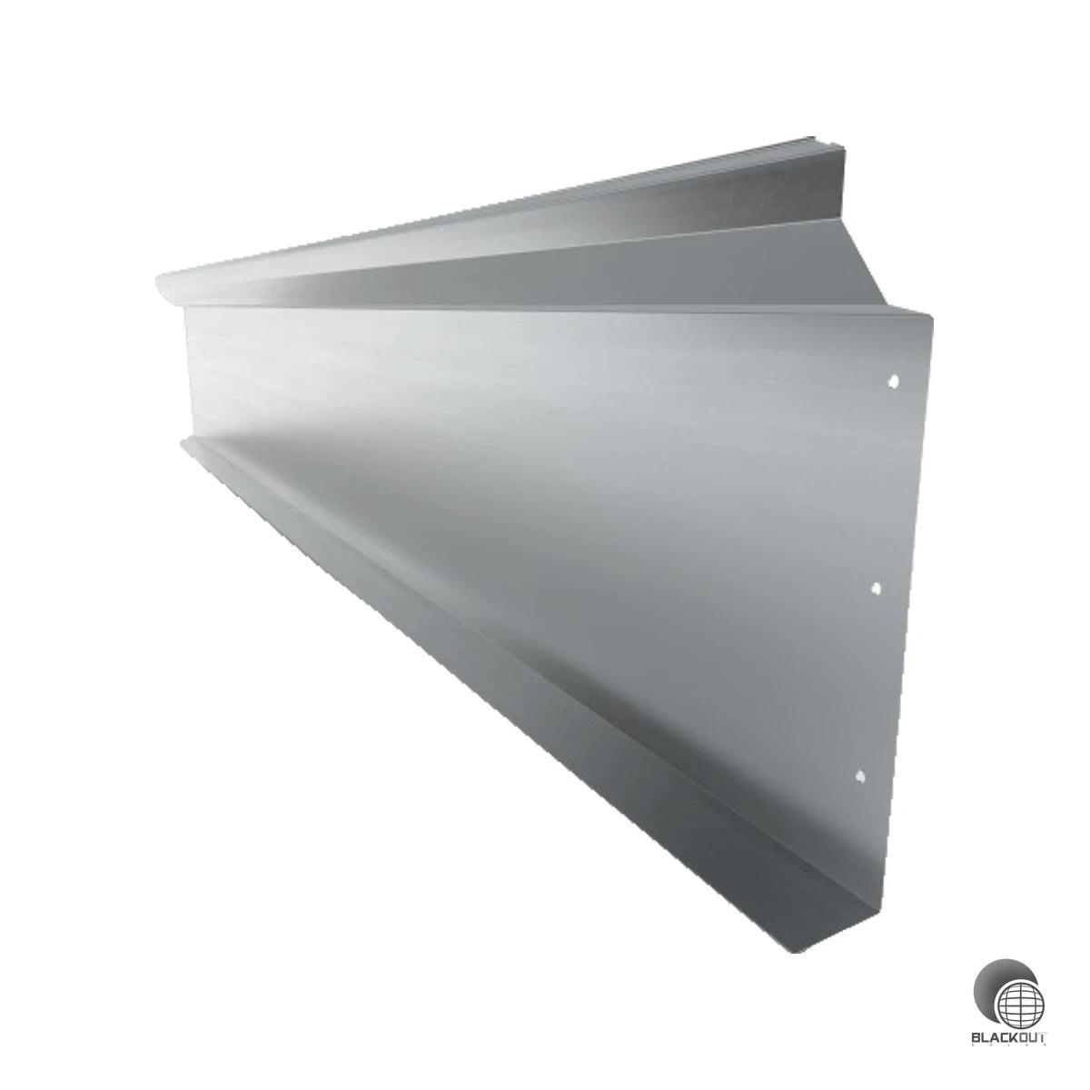 Rückwandverkleidung für aufgeständerte PV-Anlagen, die Windlasten effektiv reduziert und das Schletter FixGrid Pro System optimal ergänzt.