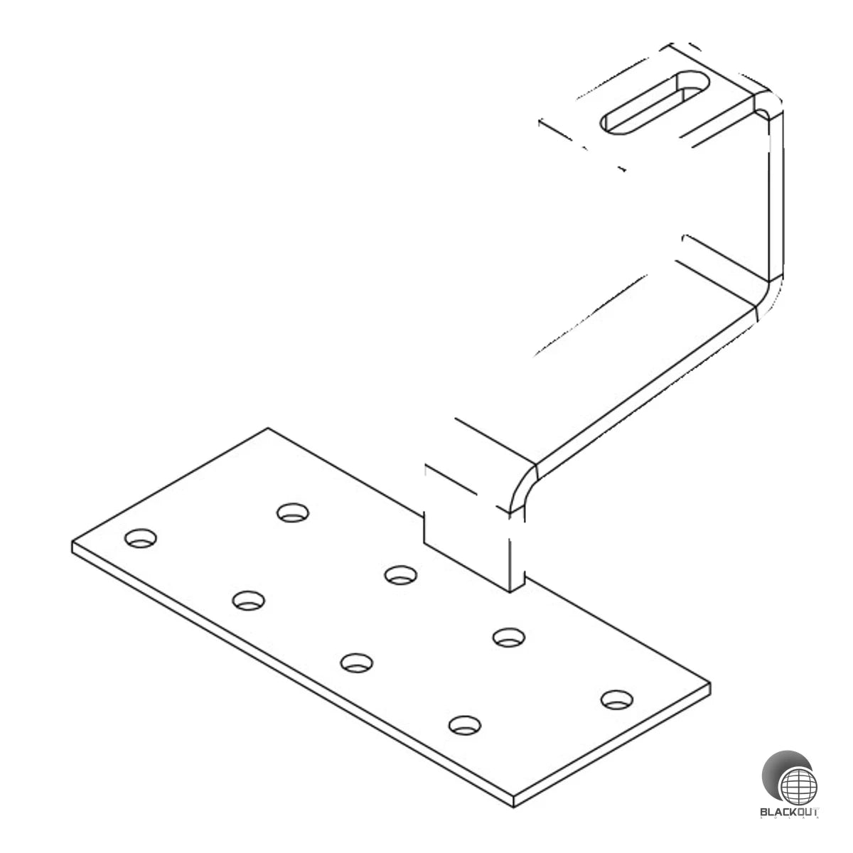 K2 Systems SolidHook PAN H38/124 Dachhaken Pfannenziegel 35x6