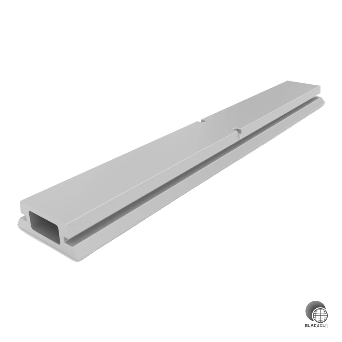 Der RailConnector verbindet zwei K2 InsertionRails 2.0 schnell und werkzeuglos – ohne zusätzliches Befestigungsmaterial einfach einschieben, fertig.