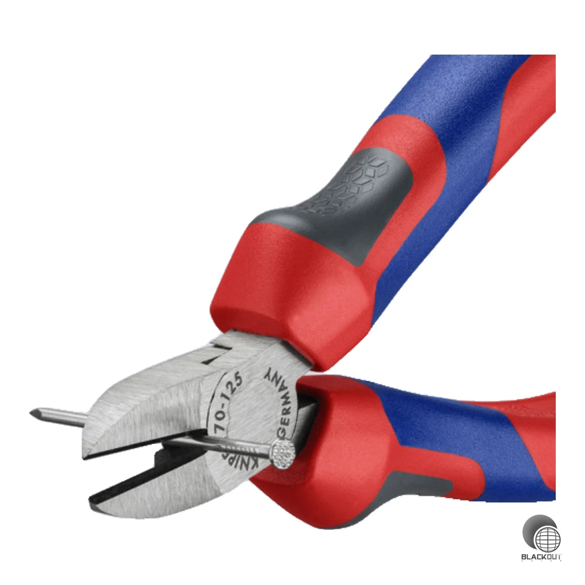 Knipex Seitenschneider 125 mm poliert Mehrkomponenten-Griffe