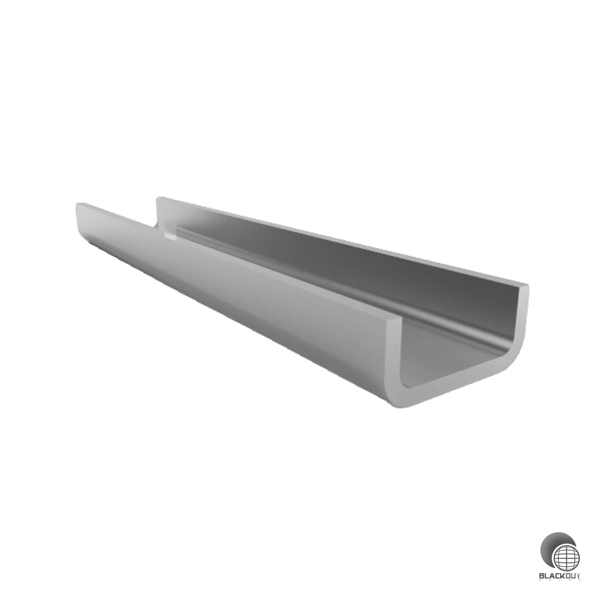 Kompakter Aluminium-Innenverbinder für die sichere Verbindung von Schletter Eco Light Modultragprofilen — ideal für saubere, stabile Schienenstöße in der Modulunterkonstruktion.