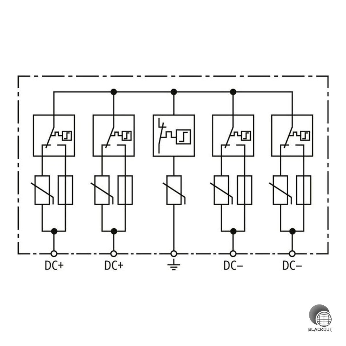 DEHN DEHNcube YPV SCI 1000 2M Überspannungsableiter Typ 2 PV