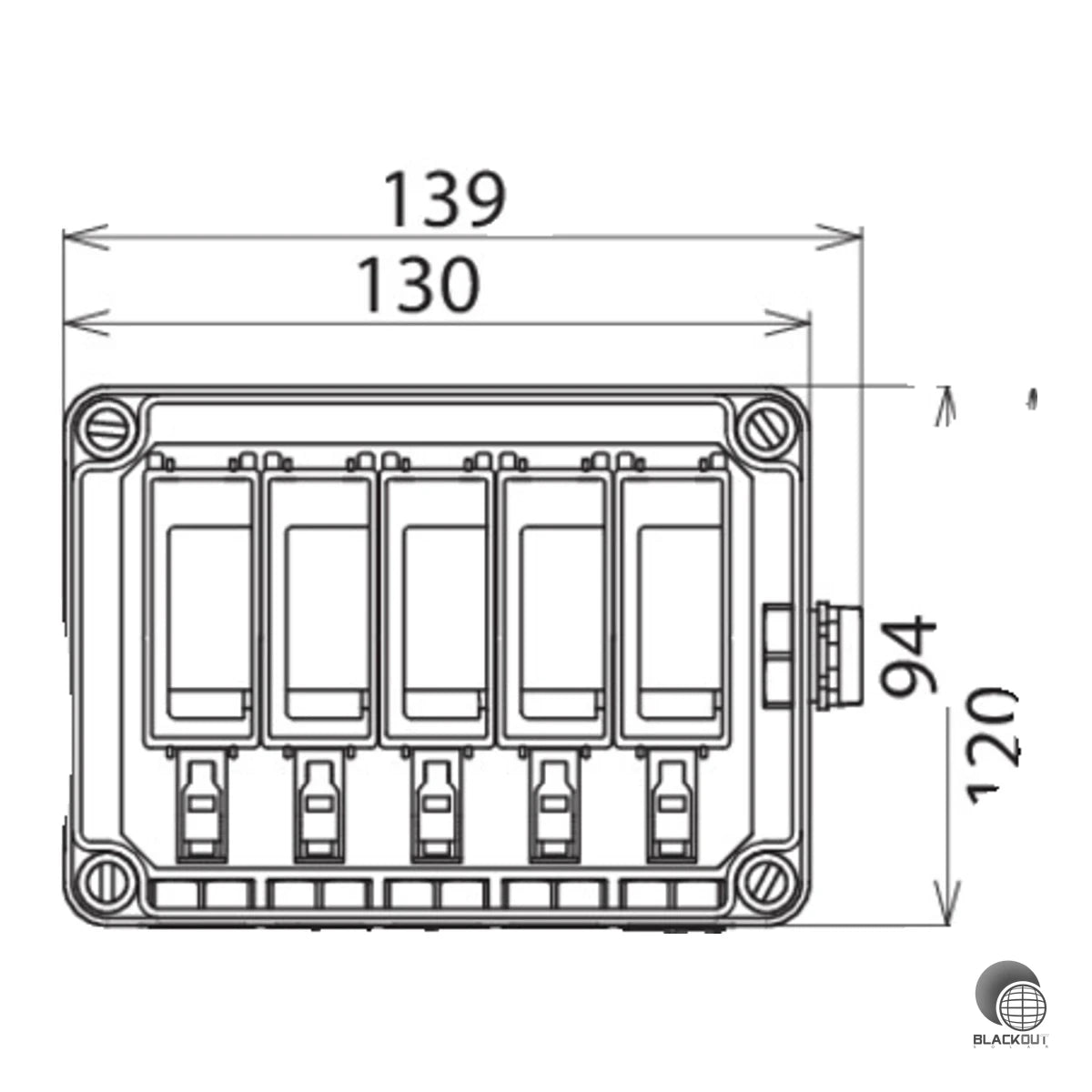 DEHN DEHNcube YPV SCI 1000 2M Überspannungsableiter Typ 2 PV