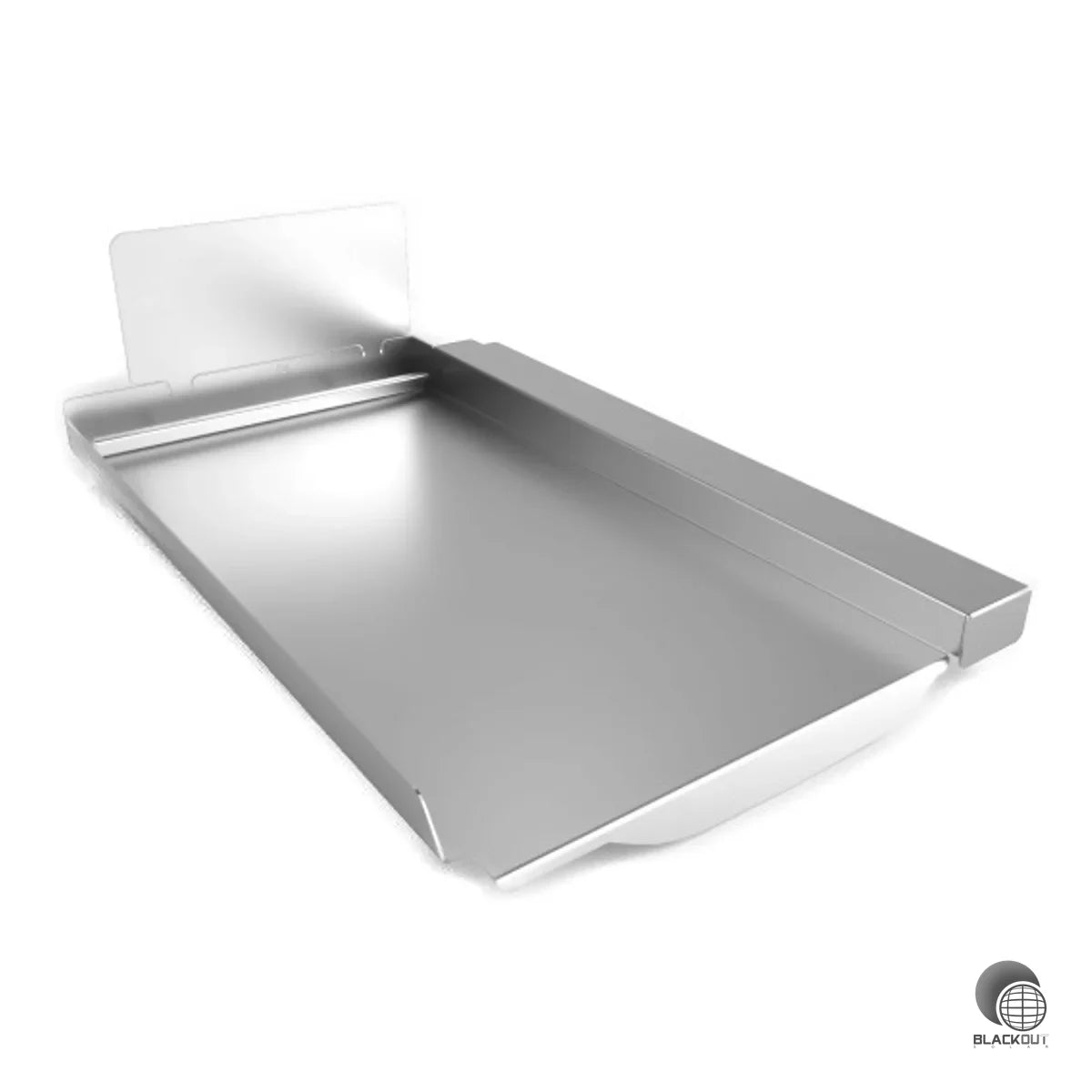 Aluminium-Blechersatzziegel speziell für die Erlus Reformpfanne XXL. Ersetzt den kompletten Dachziegel für eine sichere PV-Montage – ideal für Gebiete mit hohen Schneelasten.