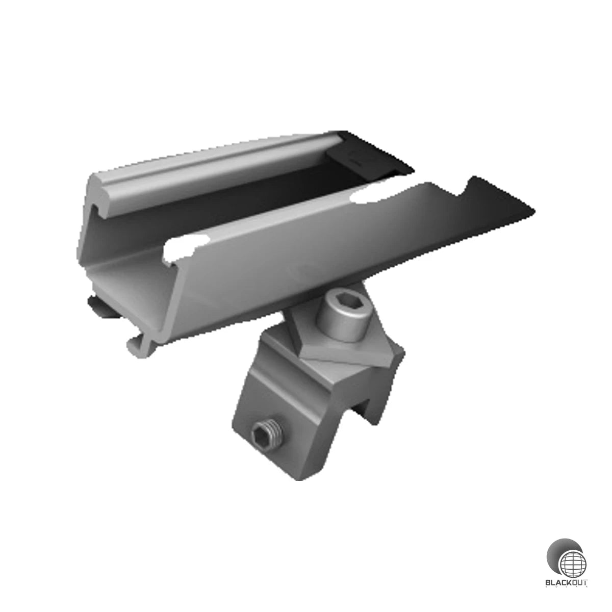 K2 Systems Snapfalzklemme CF:x für SolidRail Stehfalzblech