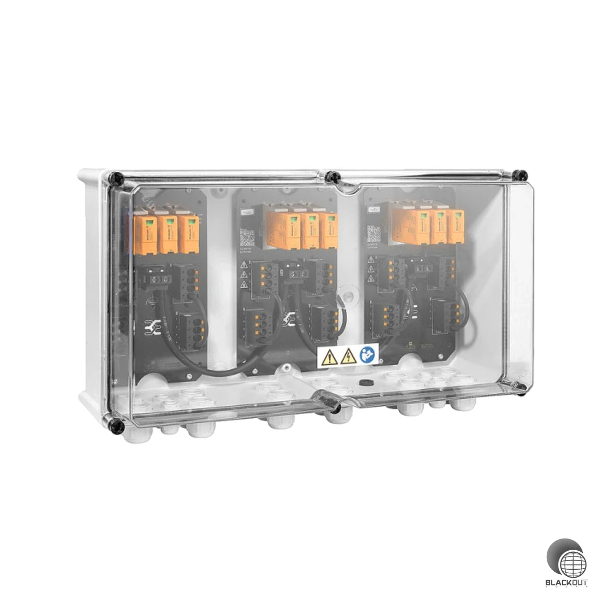 Professioneller DC-Generatoranschlusskasten für Wechselrichter mit 3 MPP-Trackern — schützt die DC-Seite Ihrer Photovoltaikanlage zuverlässig mit kombiniertem Überspannungsschutz Typ I/II.