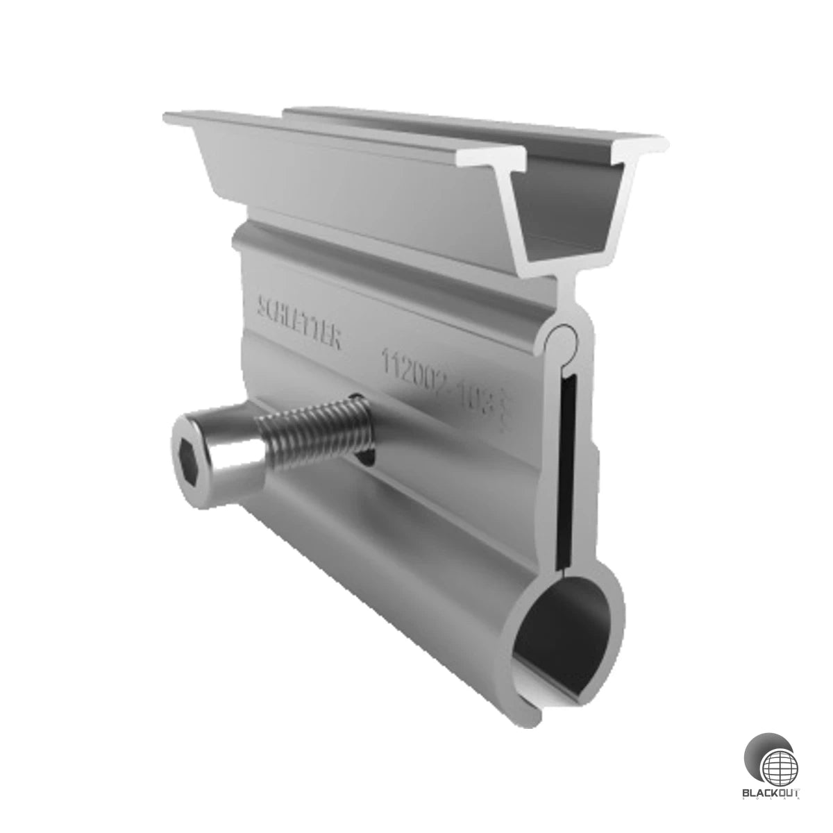 Die Schletter Falzklemme Pro510 befestigt PV-Module sicher auf Stehfalzblech-Dächern – ganz ohne Dachdurchdringung. Ausschließlich in Kombination mit Schletter ProLine Modulklemmen einsetzbar.