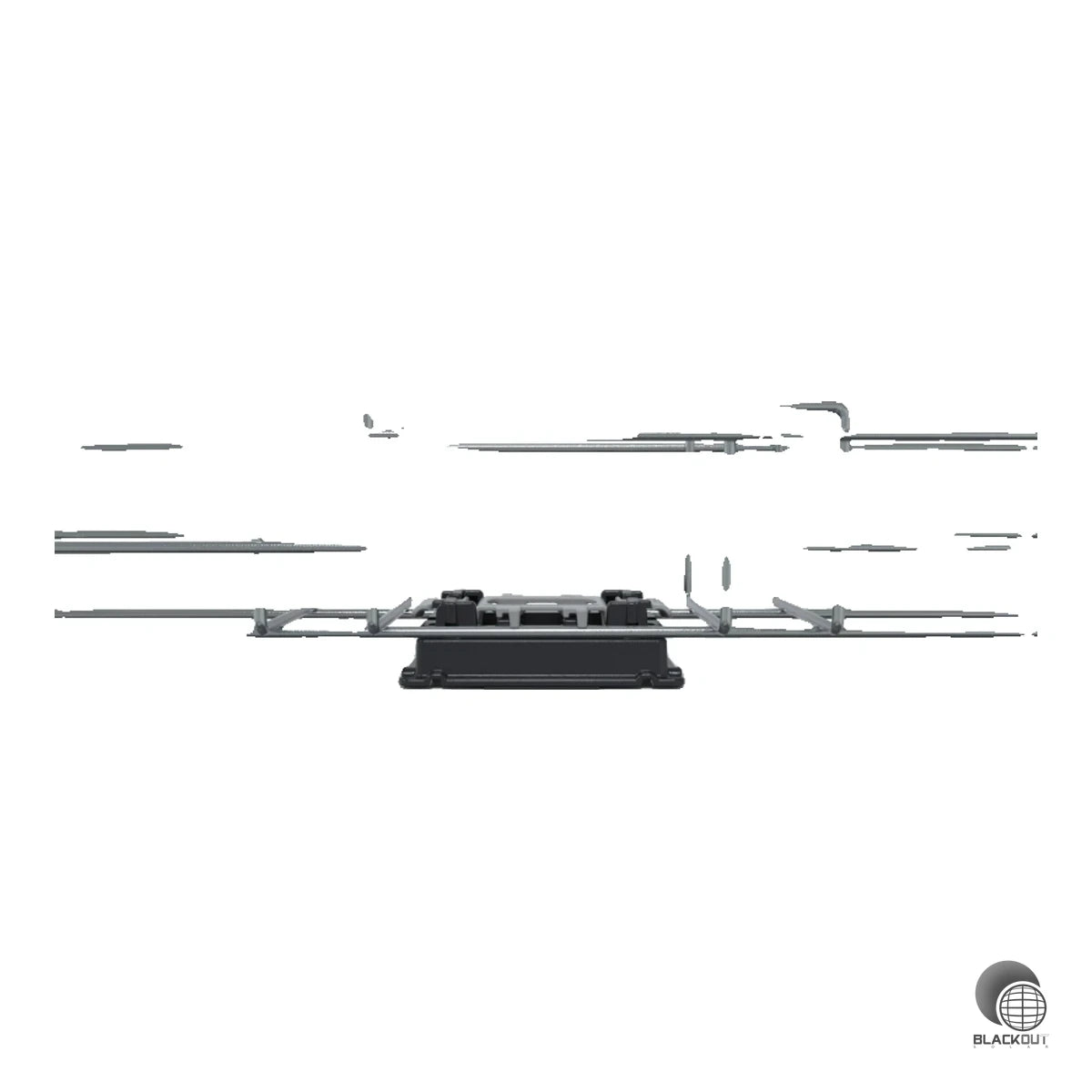 K2 Systems PVX Minimount Kabelmanagement Trapezblech