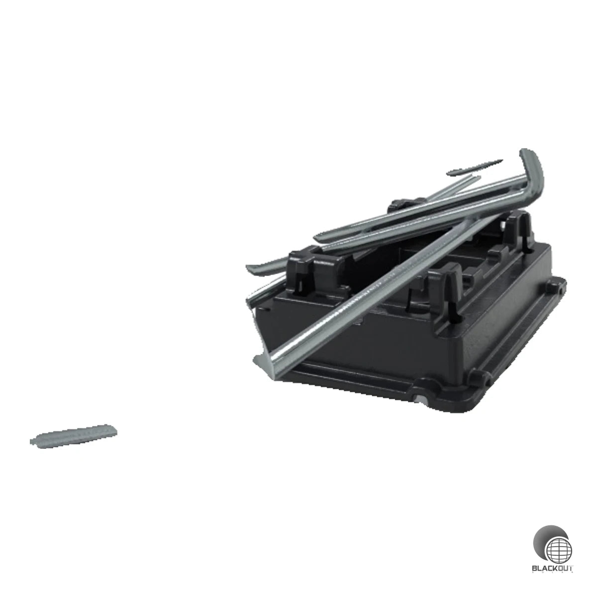 K2 Systems PVX Minimount Kabelmanagement Trapezblech