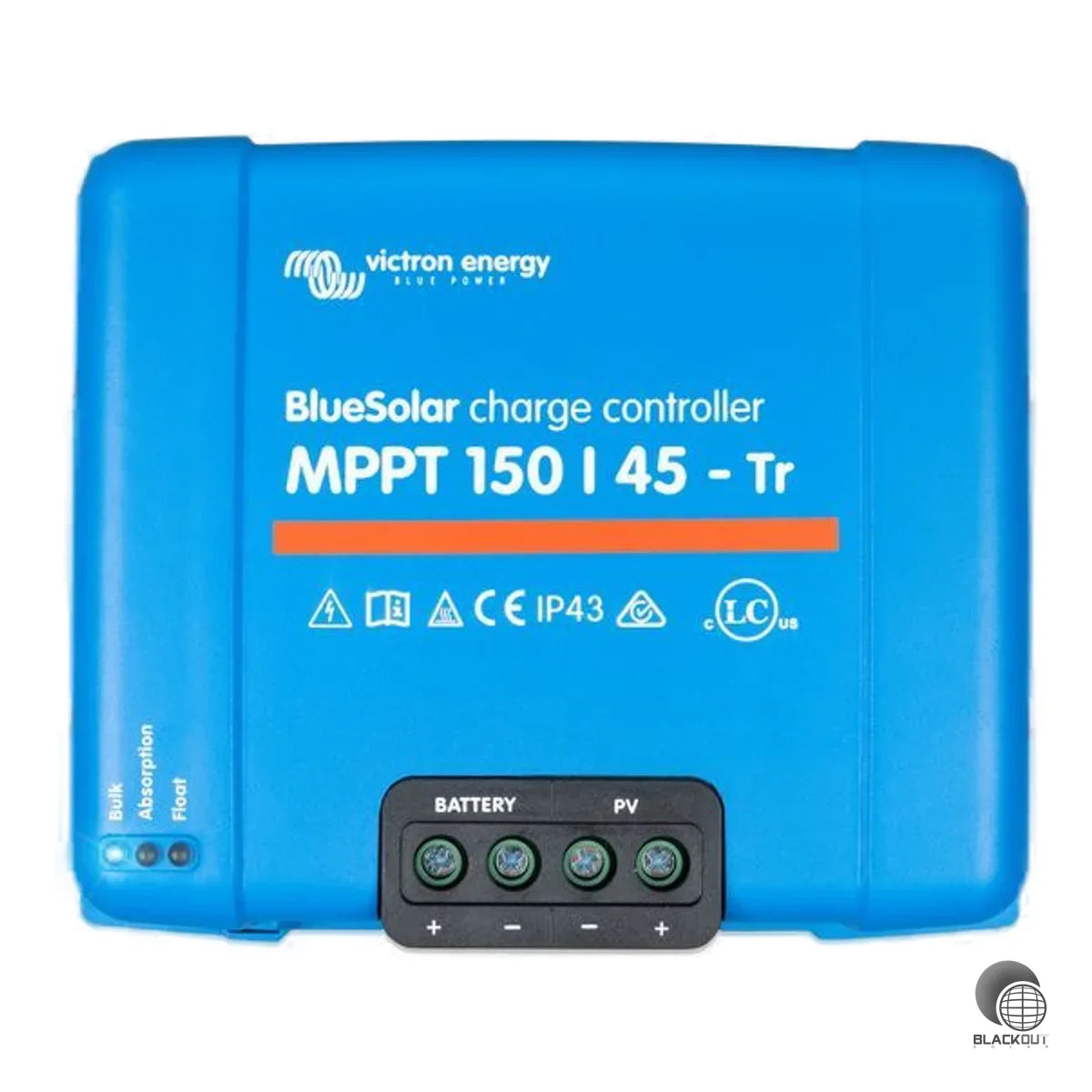 Leistungsfähiger MPPT-Solarladeregler mit 45 A Ladestrom und bis zu 150 V Leerlaufspannung für 12/24/48-V-Inselsysteme.