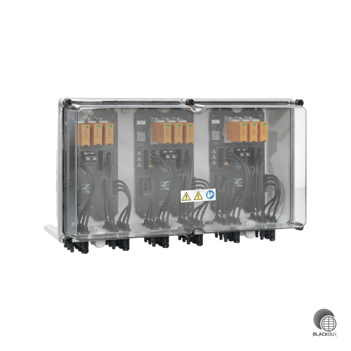 Professioneller Generatoranschlusskasten für Wechselrichter mit 3 MPP-Trackern — schützt die DC-Seite Ihrer PV-Anlage zuverlässig gegen Überspannungen gemäß Typ I und II.