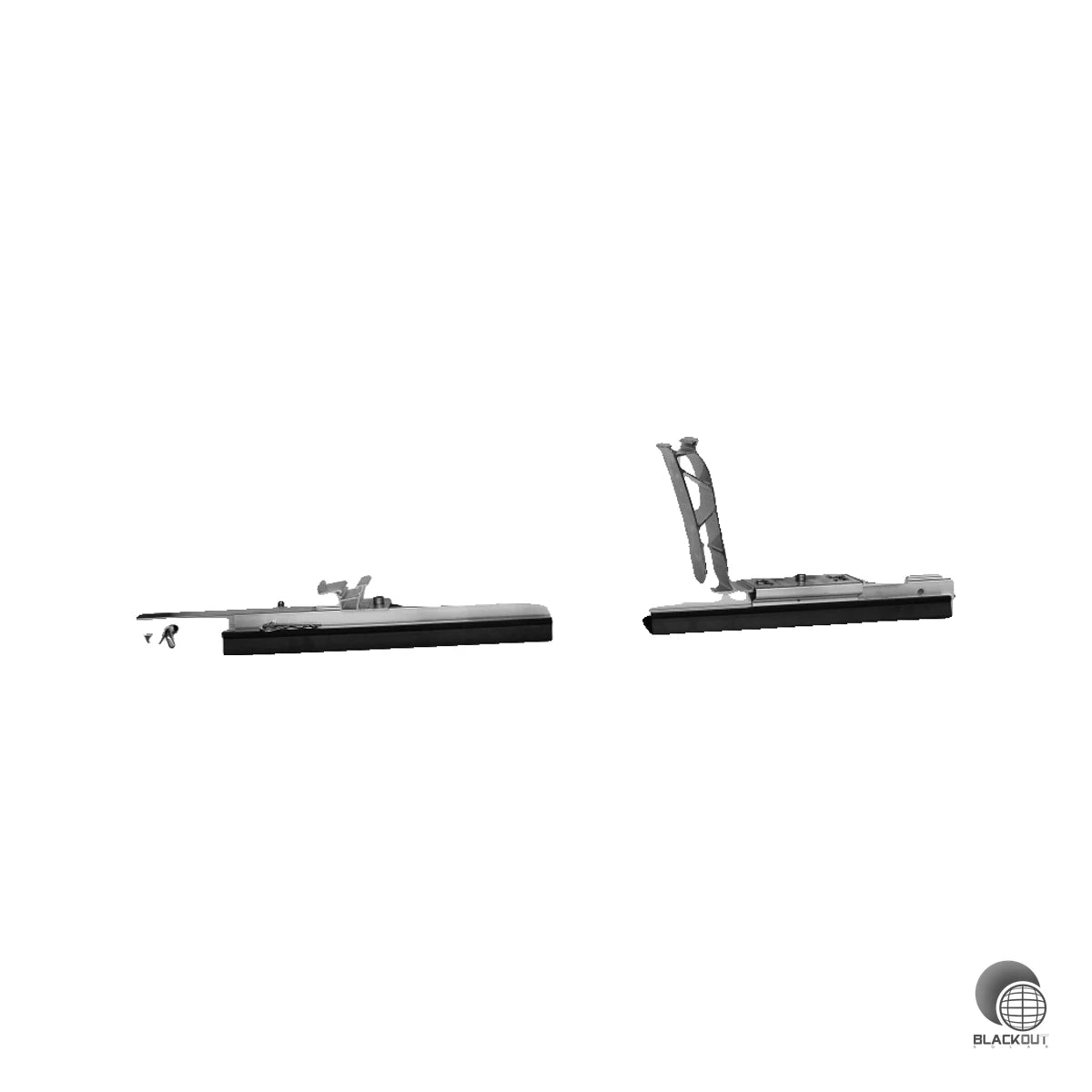 Anschauliches Ausstellungsstück des K2 D-Dome 6.10 Montagesystems — ideal zur Präsentation und Beratung vor Ort.