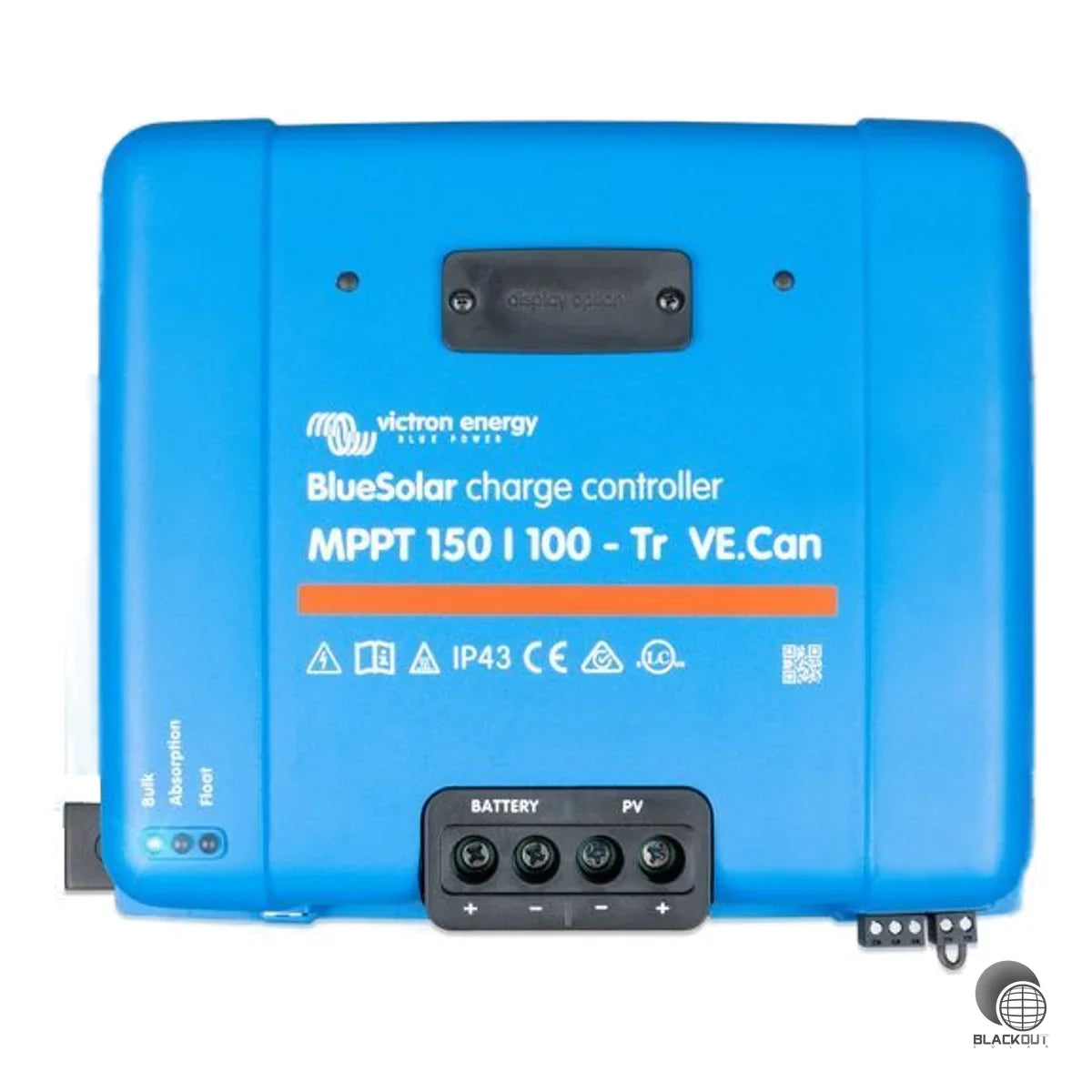 Leistungsstarker MPPT-Solarladeregler mit 100A Ladestrom für 12/24/48V Systeme. Maximale PV-Eingangsspannung von 150 Voc, mit VE.Direct- und VE.Can-Schnittstelle für flexible Systemintegration.