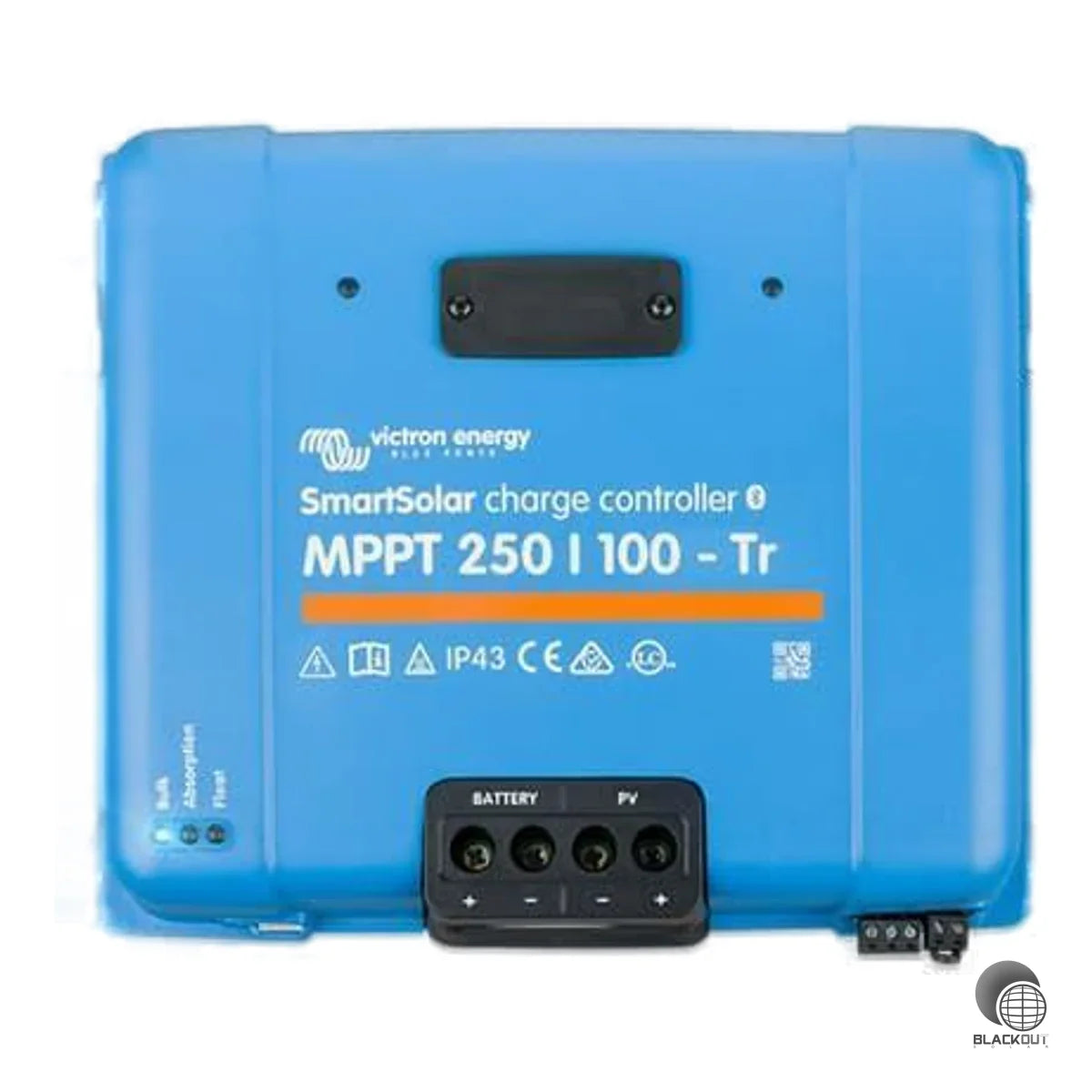 Leistungsstarker MPPT-Solarladeregler mit 100A Ladestrom und 250V max. PV-Spannung für 12/24/48V Inselsysteme. Ausgestattet mit VE.Direct- und VE.Can-Schnittstelle für flexible Systemintegration.