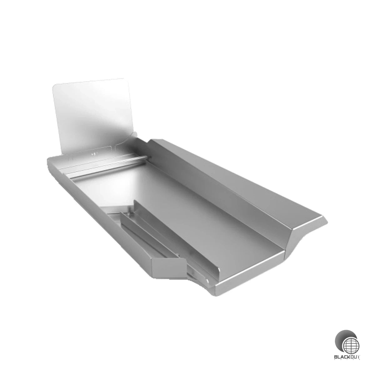Aluminium-Blechersatzziegel speziell für die Dachziegel-Reihe Meindl MZ3 — entwickelt für Gebiete mit hohen Schneelasten und passgenauer Systemintegration.