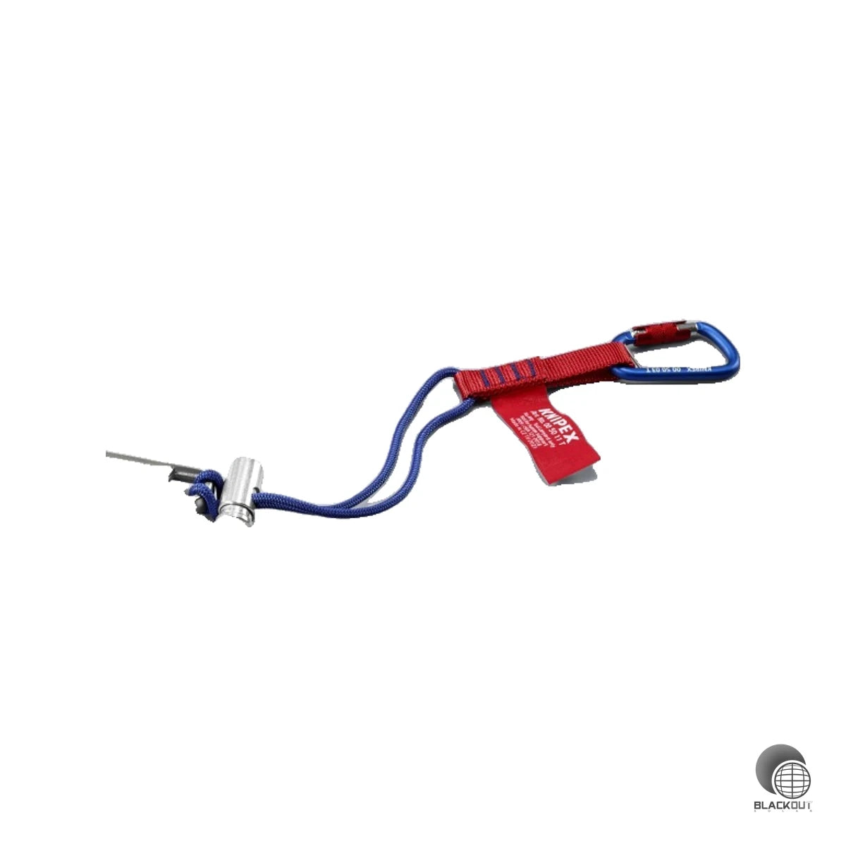 Knipex Adapterschlaufe mit Materialkarabiner 6 kg Werkzeugsicherung