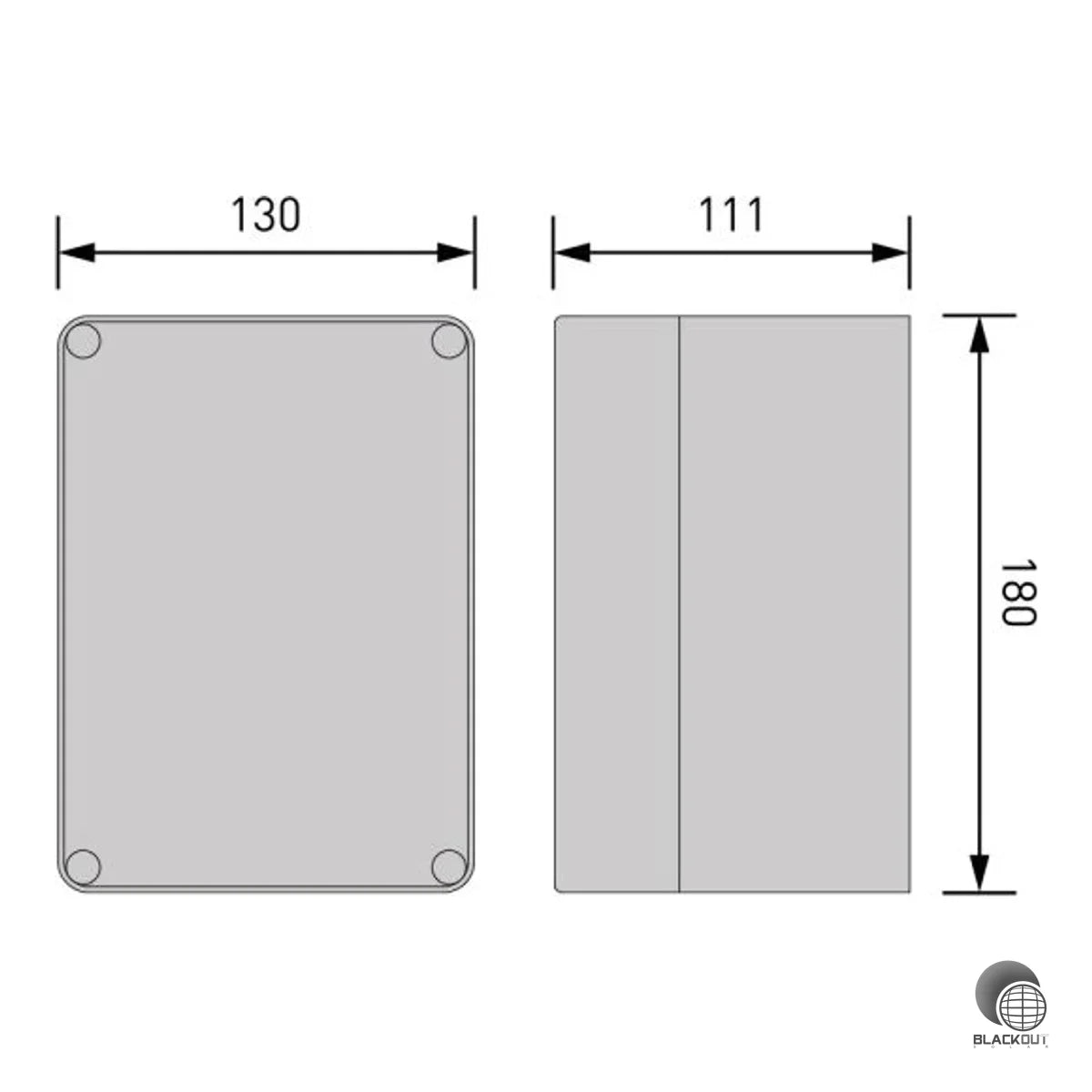 Citel GAK XS Generatoranschlusskasten 2 Strings Typ 2+3 1000 VDC