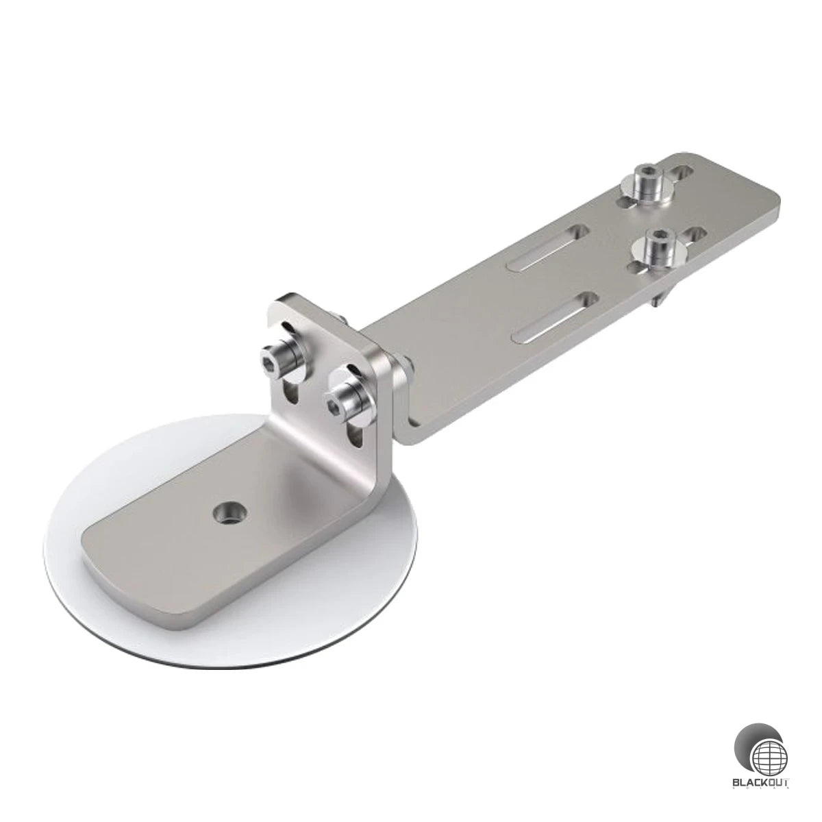 Robuster Bausatz zur mechanischen Anbindung des Aerocompact SN2-Montagesystems an den Dachanker. Längenverstellbar von 70 bis 179 mm für flexible Anpassung an unterschiedliche Dachsituationen.