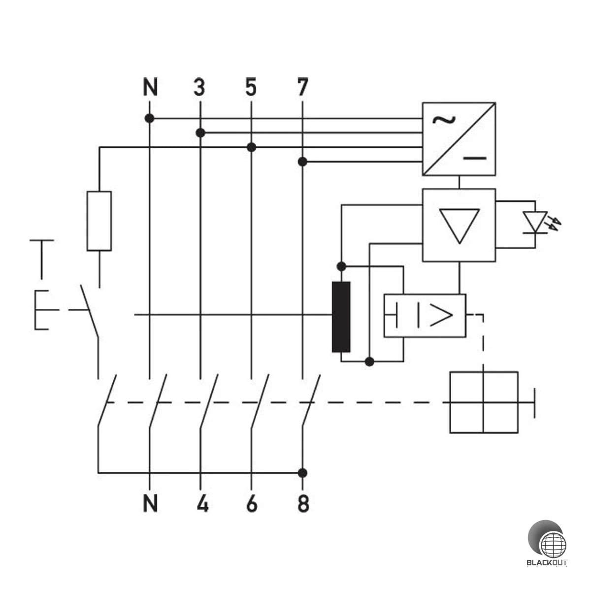 Doepke FI-Schutzschalter 4p 40A 300mA Typ B+ PV