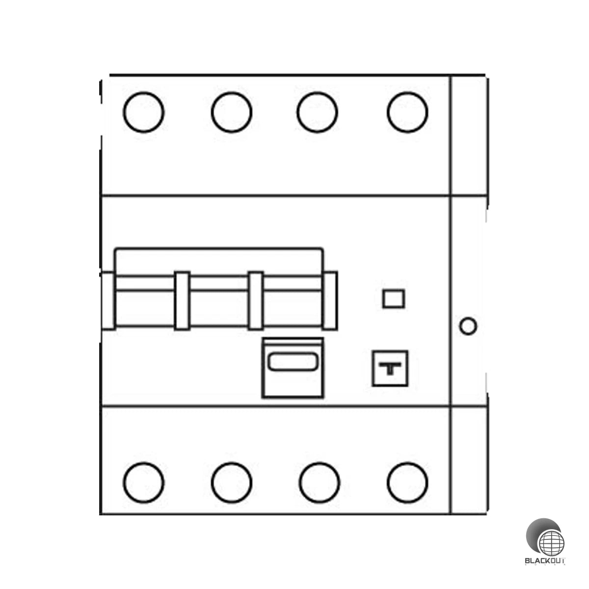 Doepke DRCBO 4 FI/LS-Kombination 25A 0,3A Typ B+ C-Char. 3P+N PV