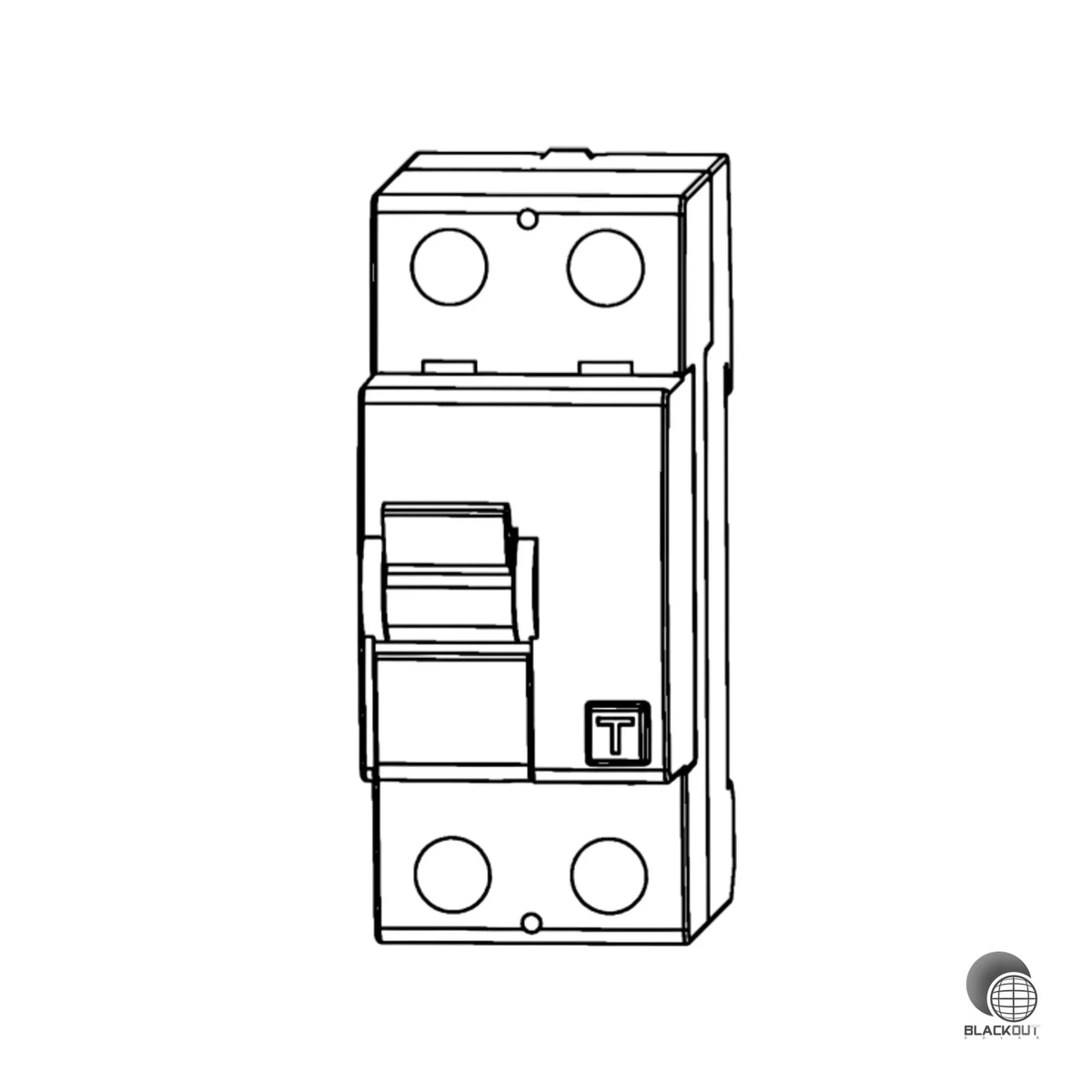 Doepke FI-Schutzschalter 2P 25A 100mA Typ B+ für PV-Anlagen