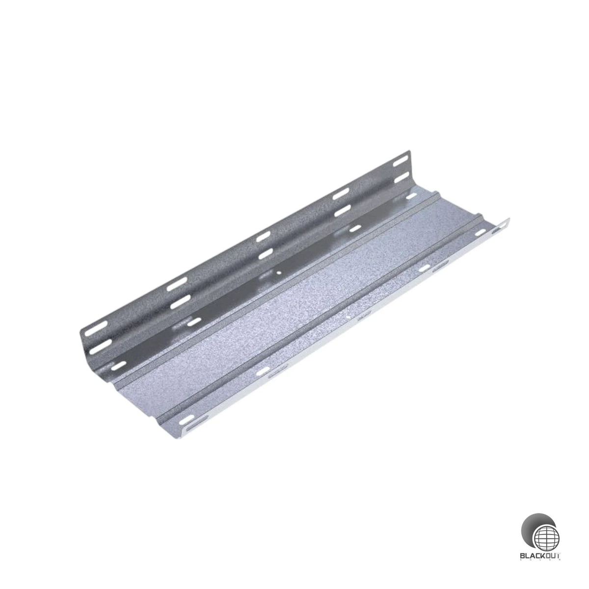 Beschichtete Stahl-Ballastwanne für die bodennahe Montage von PV-Modulen auf Flachdächern – stabil, witterungsbeständig und passgenau für das Aerocompact-System.