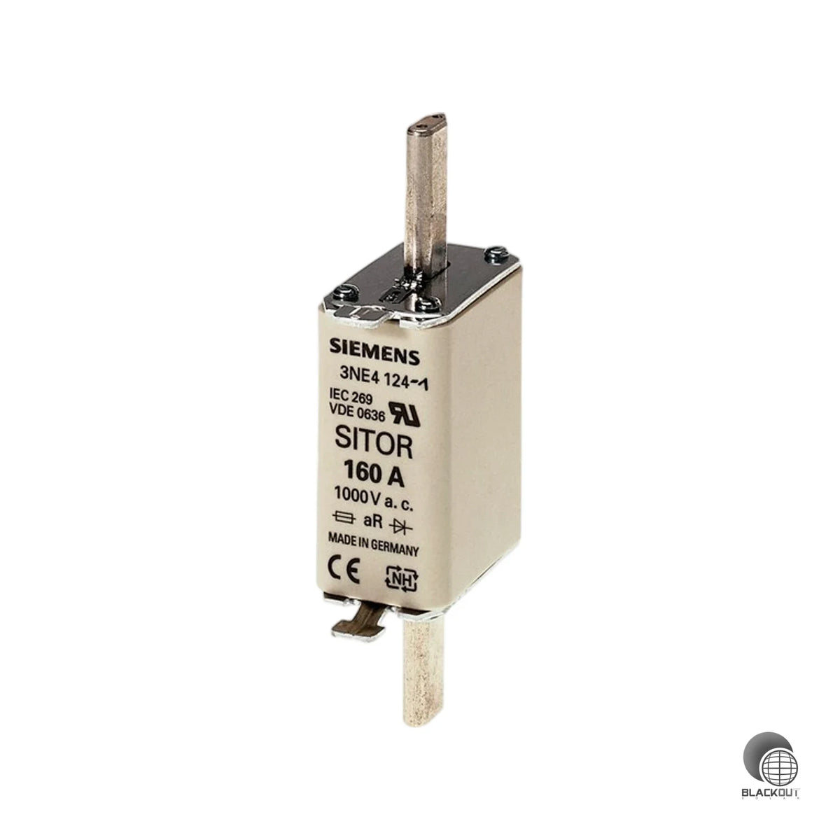Superflinker NH0-Sicherungseinsatz für den zuverlässigen Schutz von Leistungshalbleitern in Frequenzumrichtern, Wechselrichtern und anderen Stromrichteranlagen bis 1000 V AC.