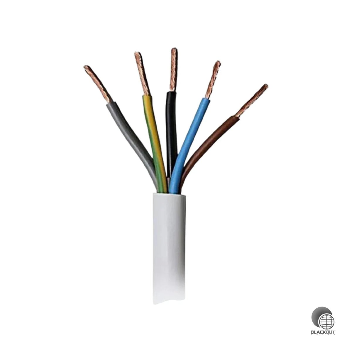 Schlauchleitung 5x6mm² A05VV-F (YMM) grau 1