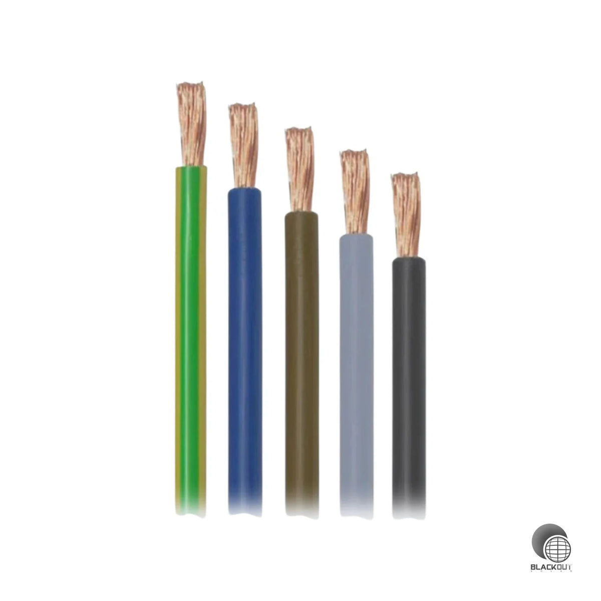 Aderleitung H07V-K, 6mm², verschiede Farben und Längen 1