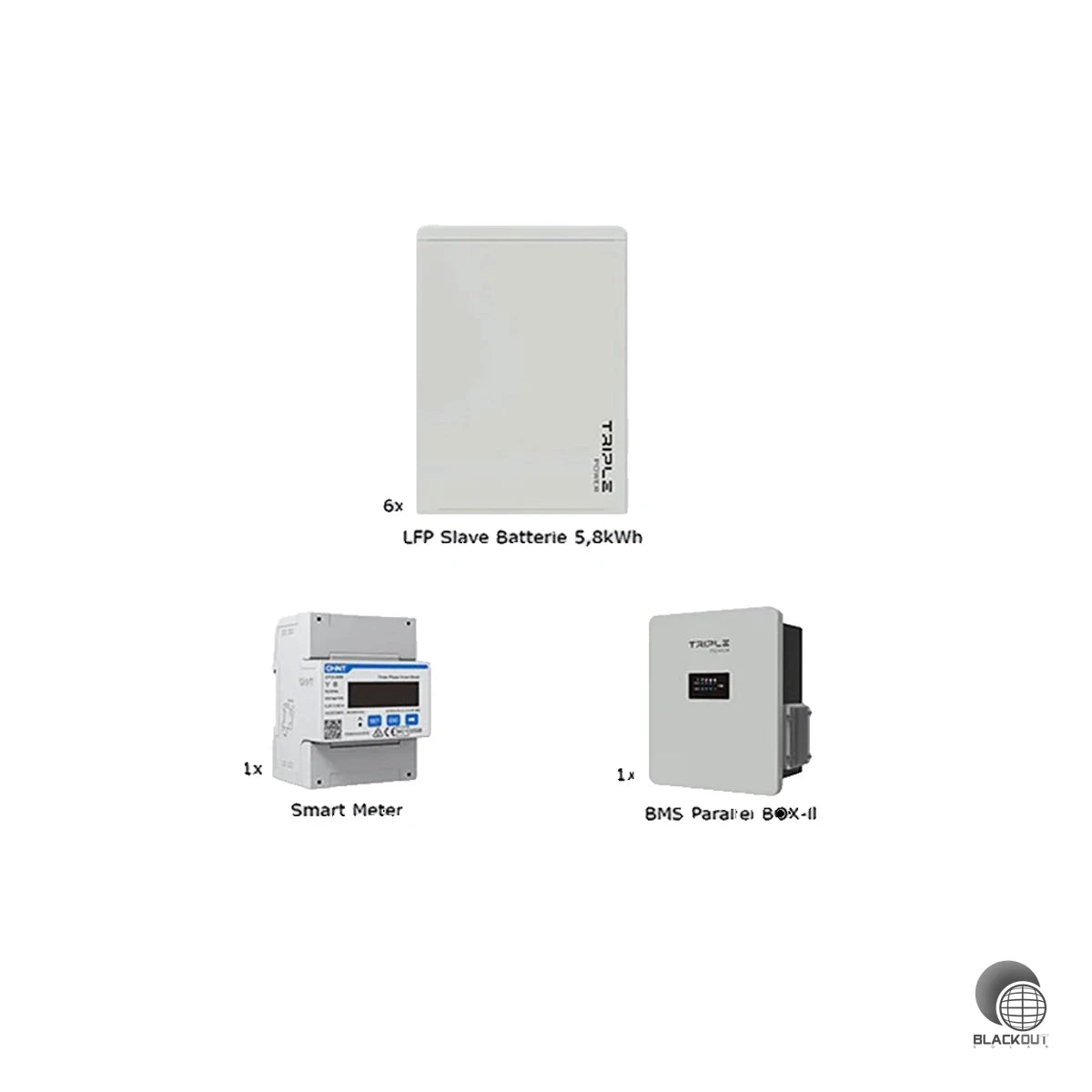 SolaX T58 34,8kWh Speicher - Set 1
