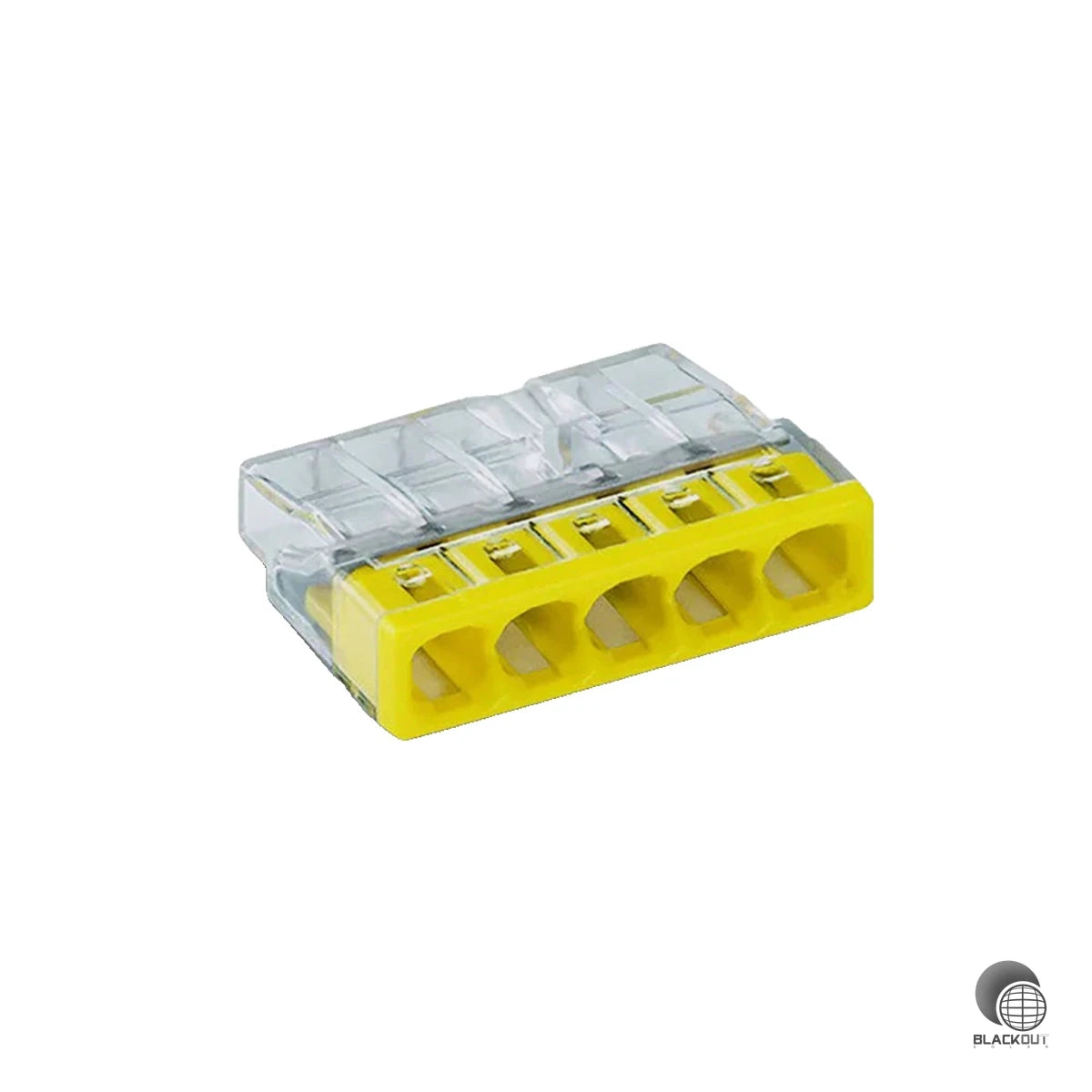 WAGO COMPACT-Verbindungsdosenklemme, für eindrähtige Leiter, max. 2,5mm², transparent 1