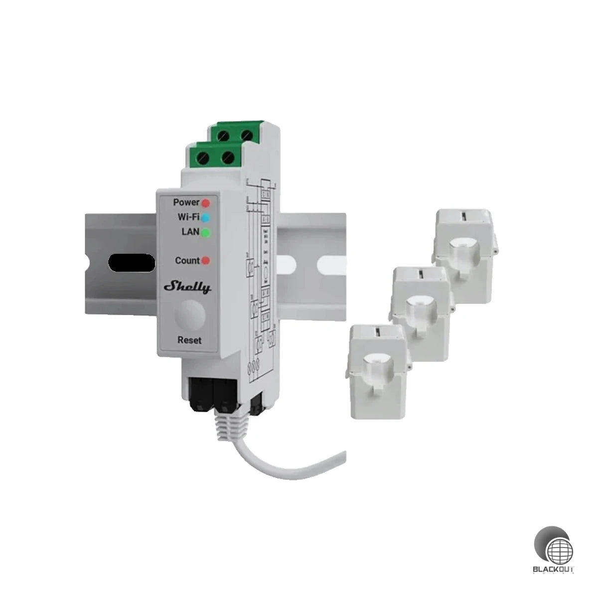 Shelly Pro 3EM - 120A smarter Energiemesser 2