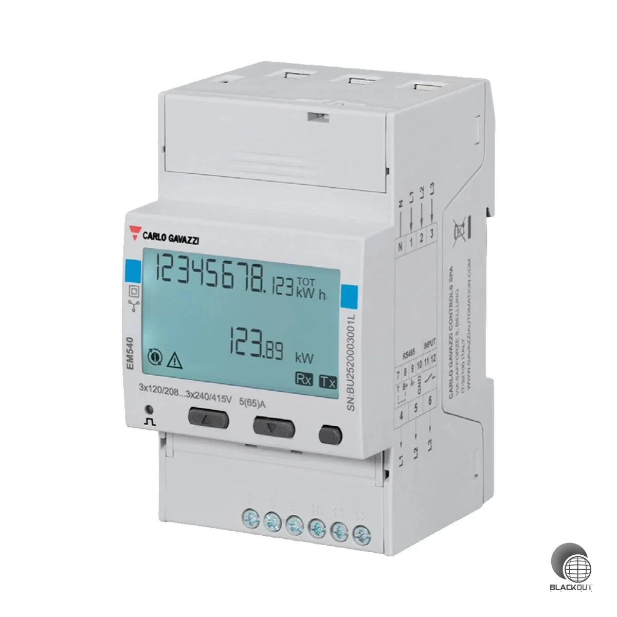 Victron Energy Meter EM540 3 phasig Energiemessgerät - max 65A/Phase 1